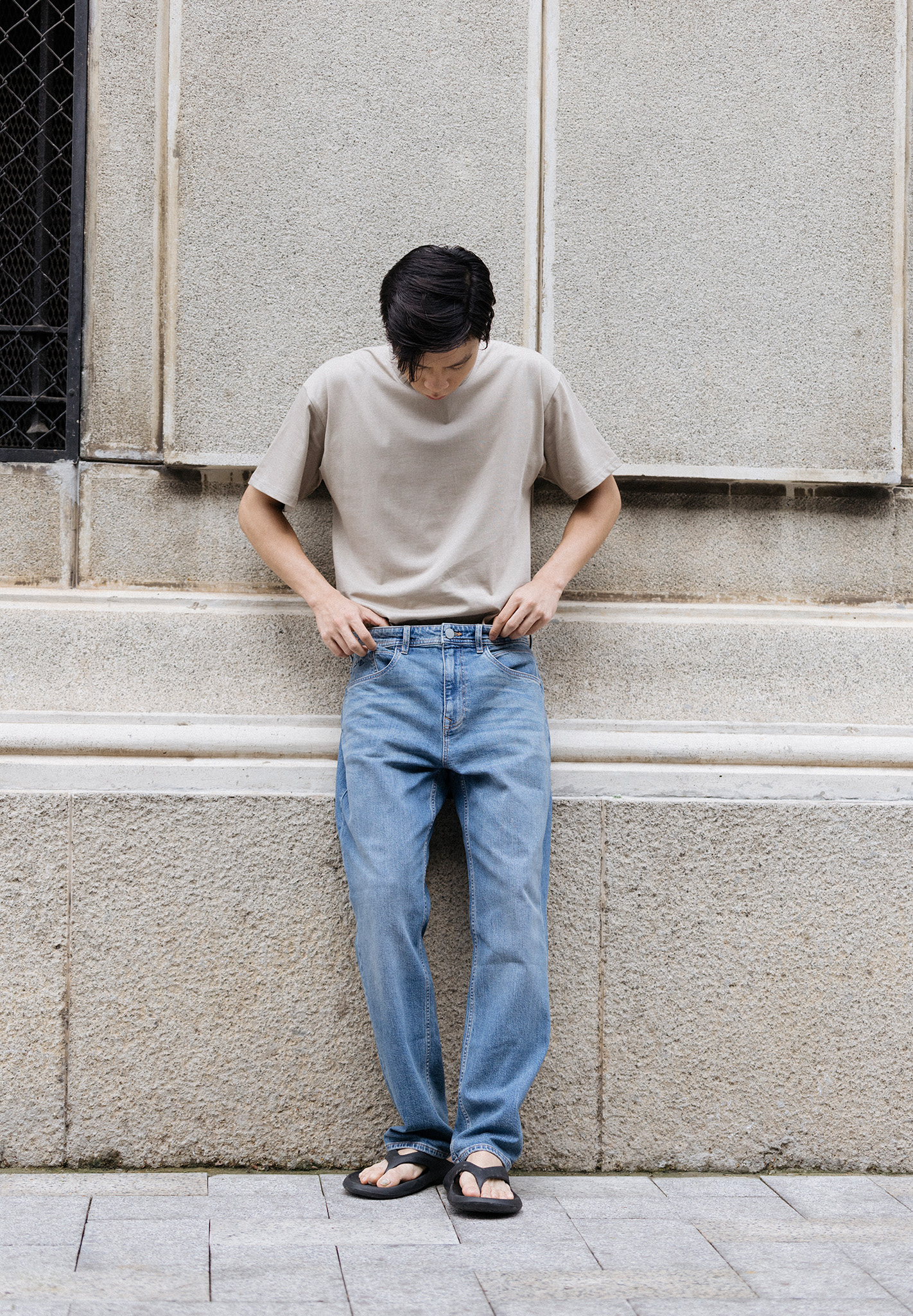 Bekleidung, Hosen, Jeans, Person