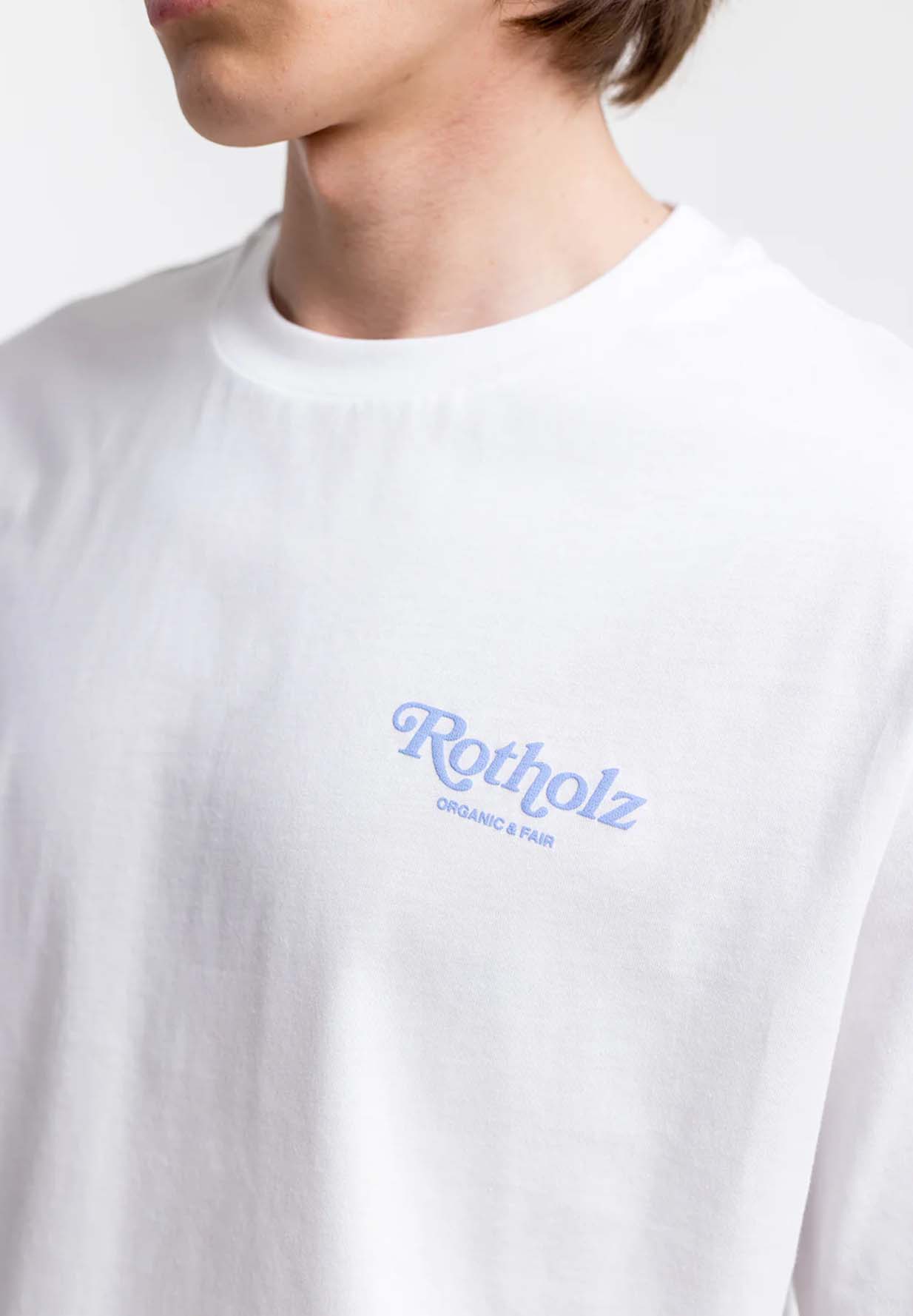 ROTHOLZ Retro Logo T-Shirt white L