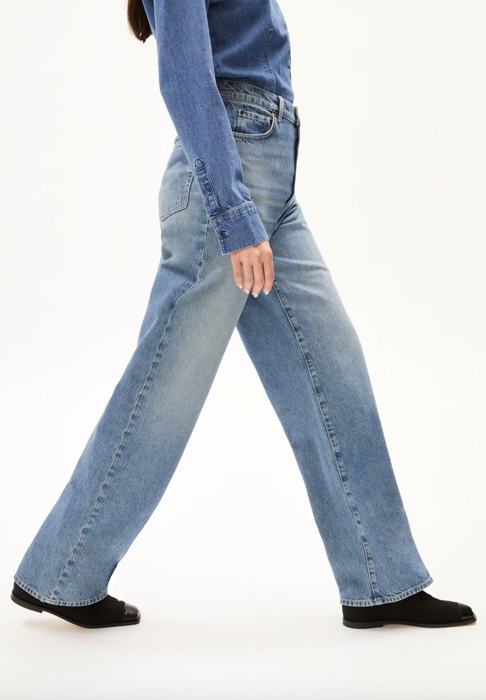 ARMEDANGELS Jeans Enijaa Flow light cerulean 25/32