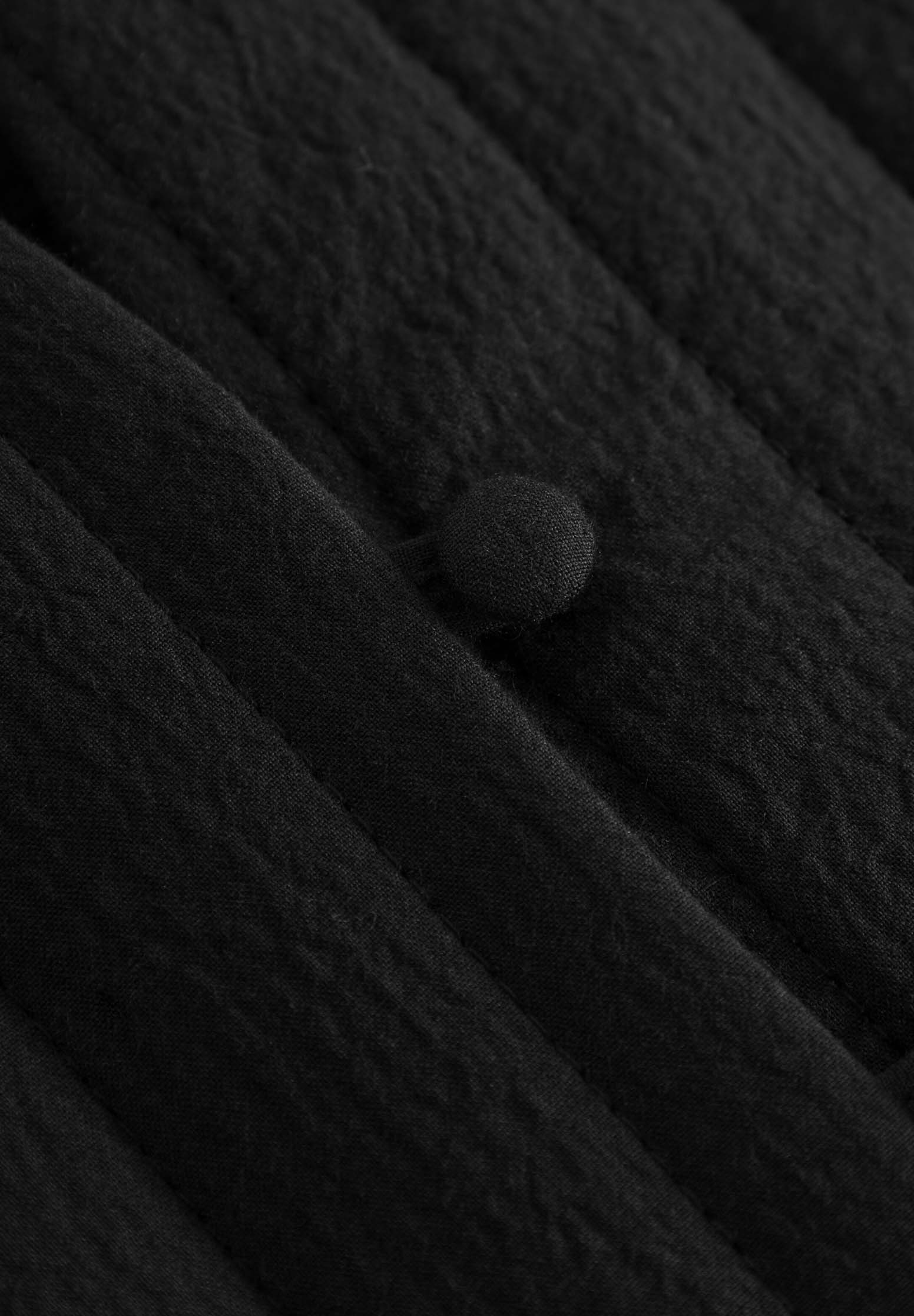 KNOWLEDGECOTTON APPAREL Heavy Seersucker A-Shape Midi Dress KNOWLEDGECOTTON APPAREL Heavy Seersucker A-Shape Midi Dress