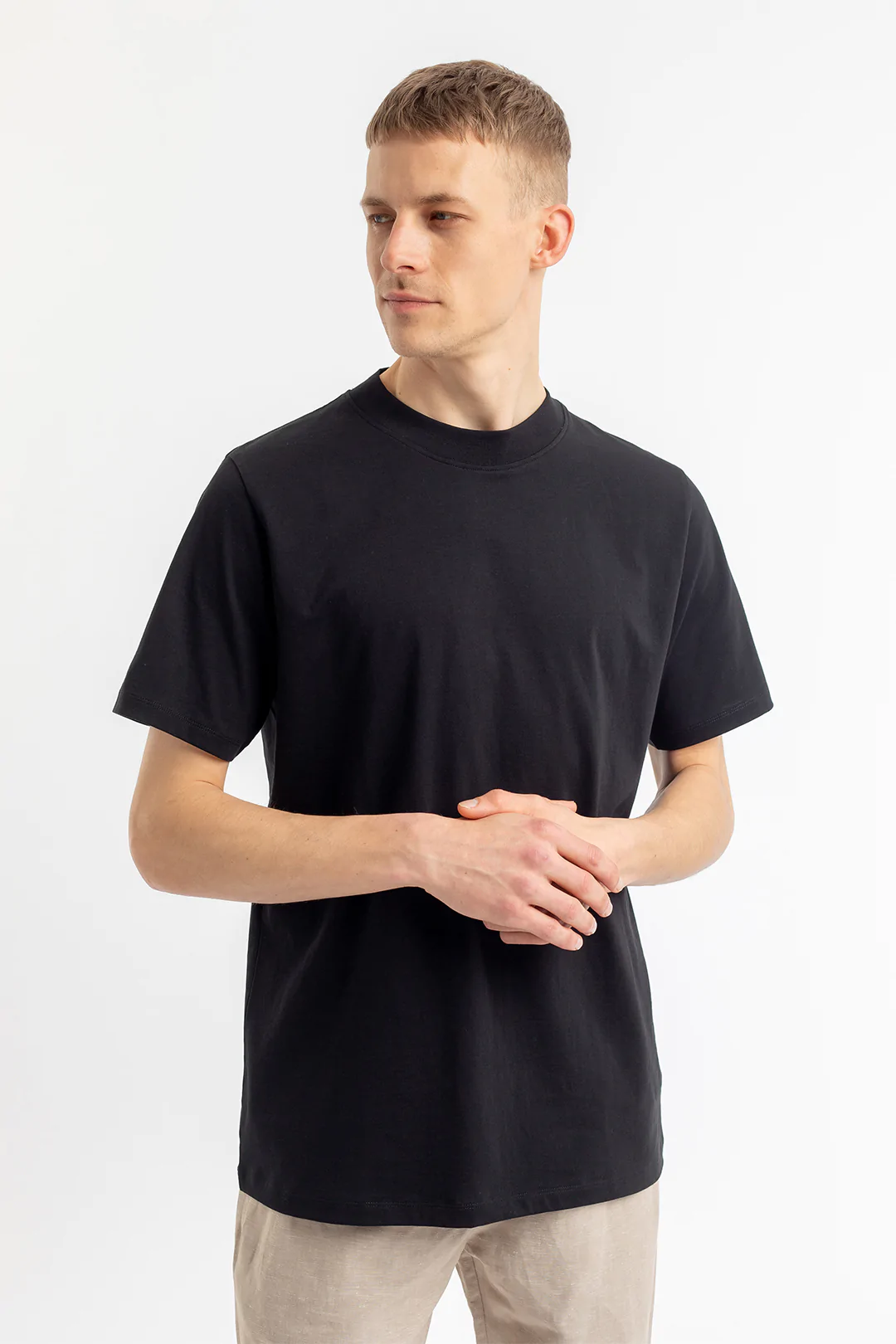 ROTHOLZ Big Collar T-Shirt black XL