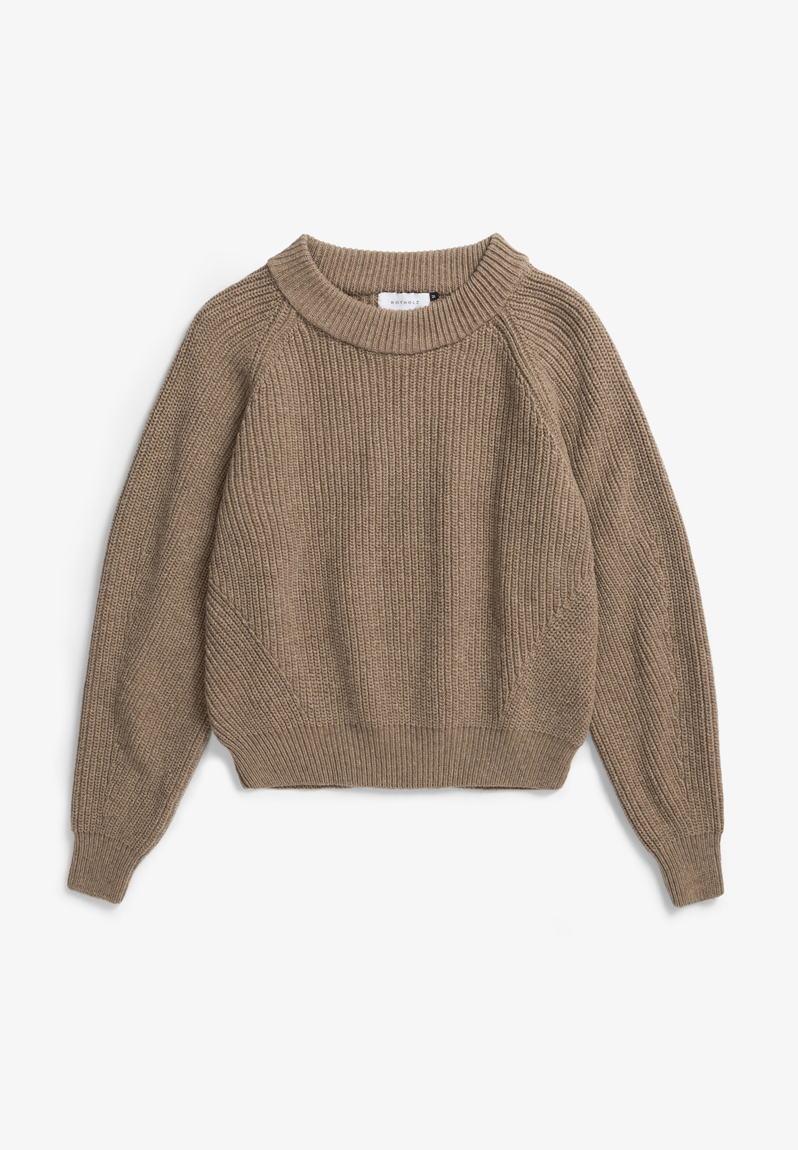 ROTHOLZ Cropped Knit Sweater