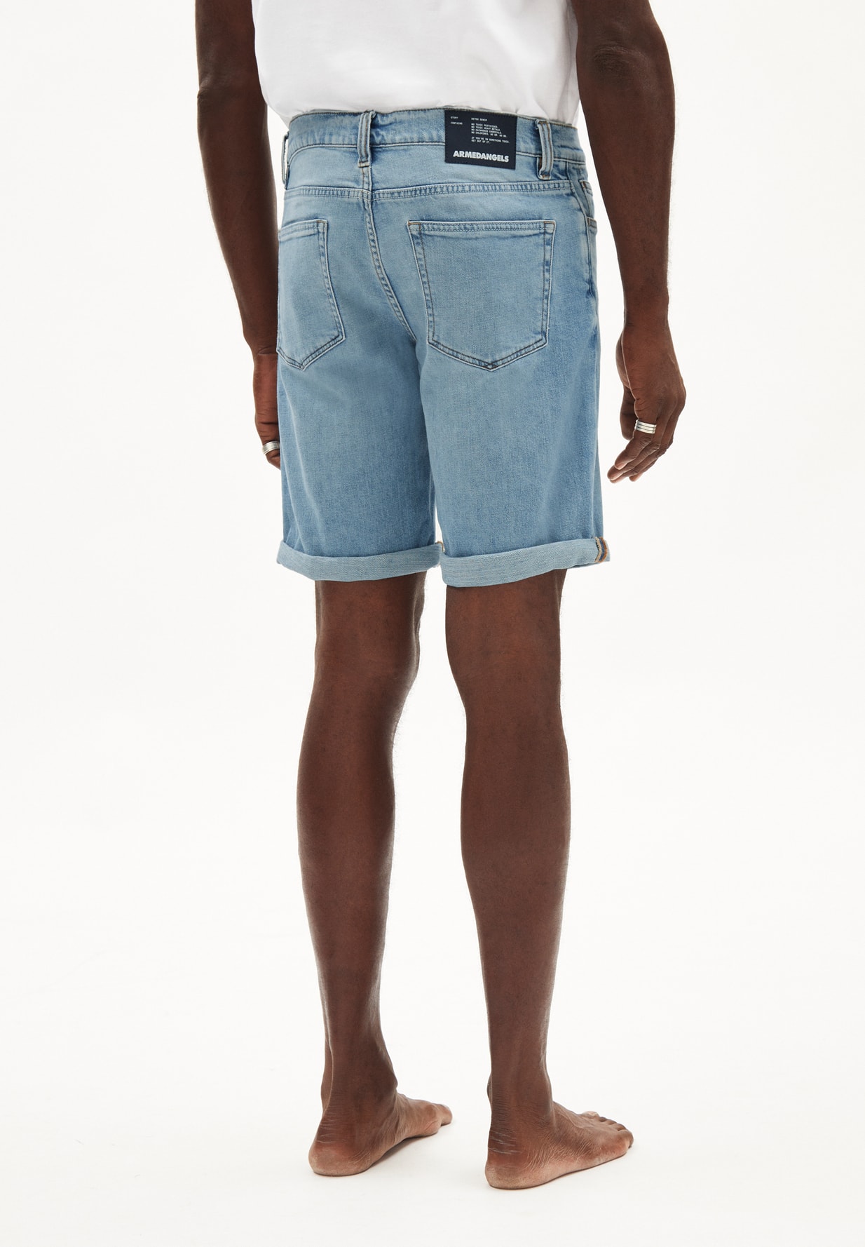 ARMEDANGELS Naail Hemp Jeansshorts mineral blue ARMEDANGELS Naail Hemp Jeansshorts mineral blue