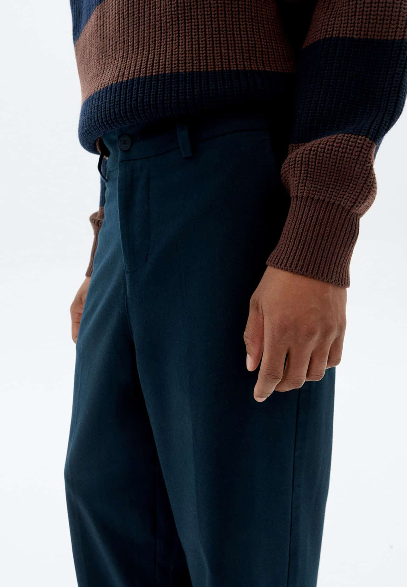 Bekleidung, Hosen, Strickwaren, Pullover, Jeanshose