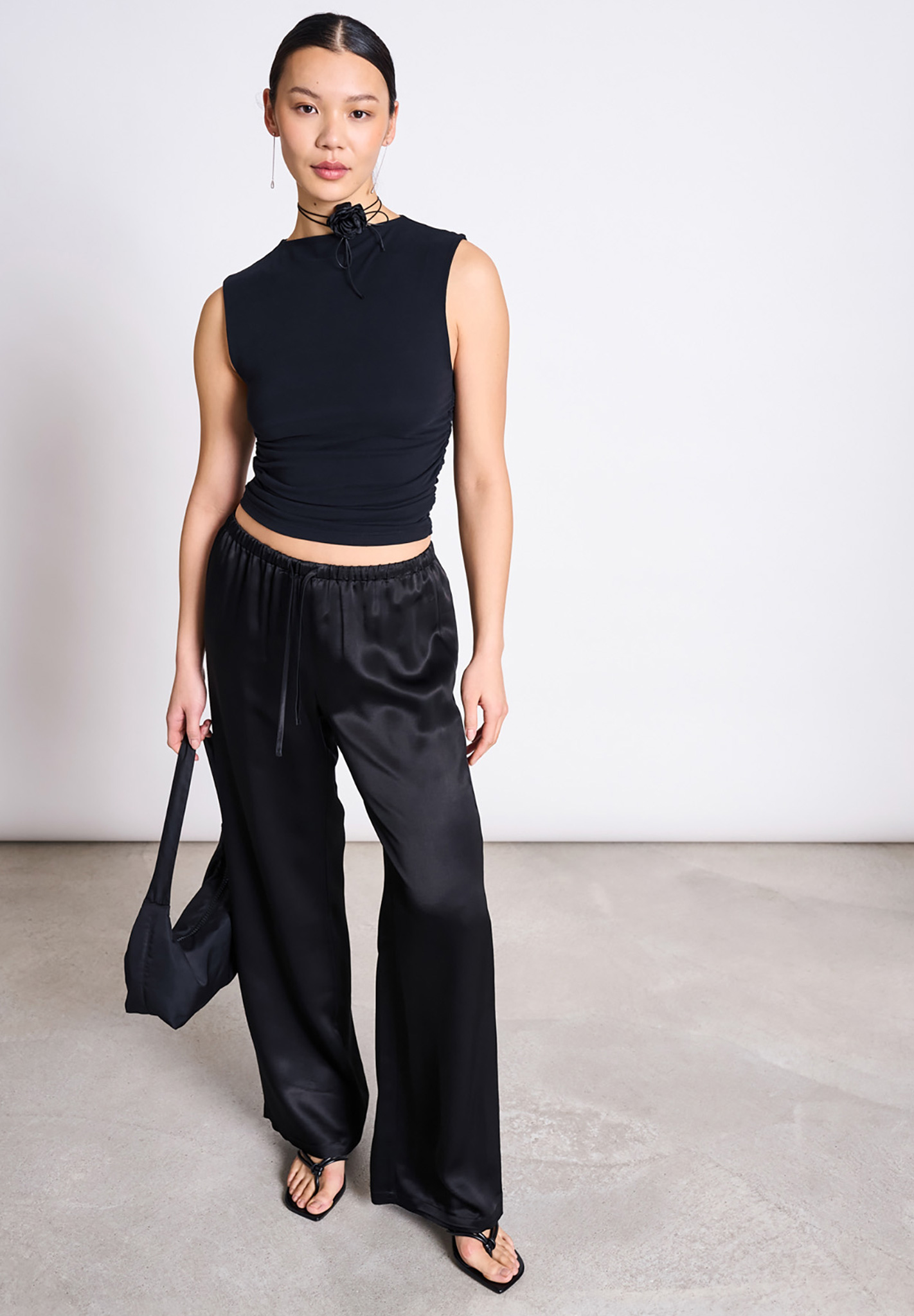 JAN 'N JUNE Silky Pants Fris Bluse, Kleidung, Hosen, Formelle Kleidung, Person