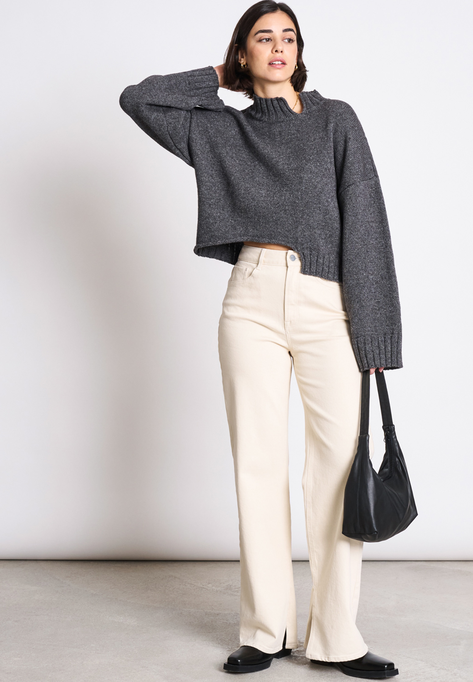 JAN N' JUNE Asymmetric Jumper Samea