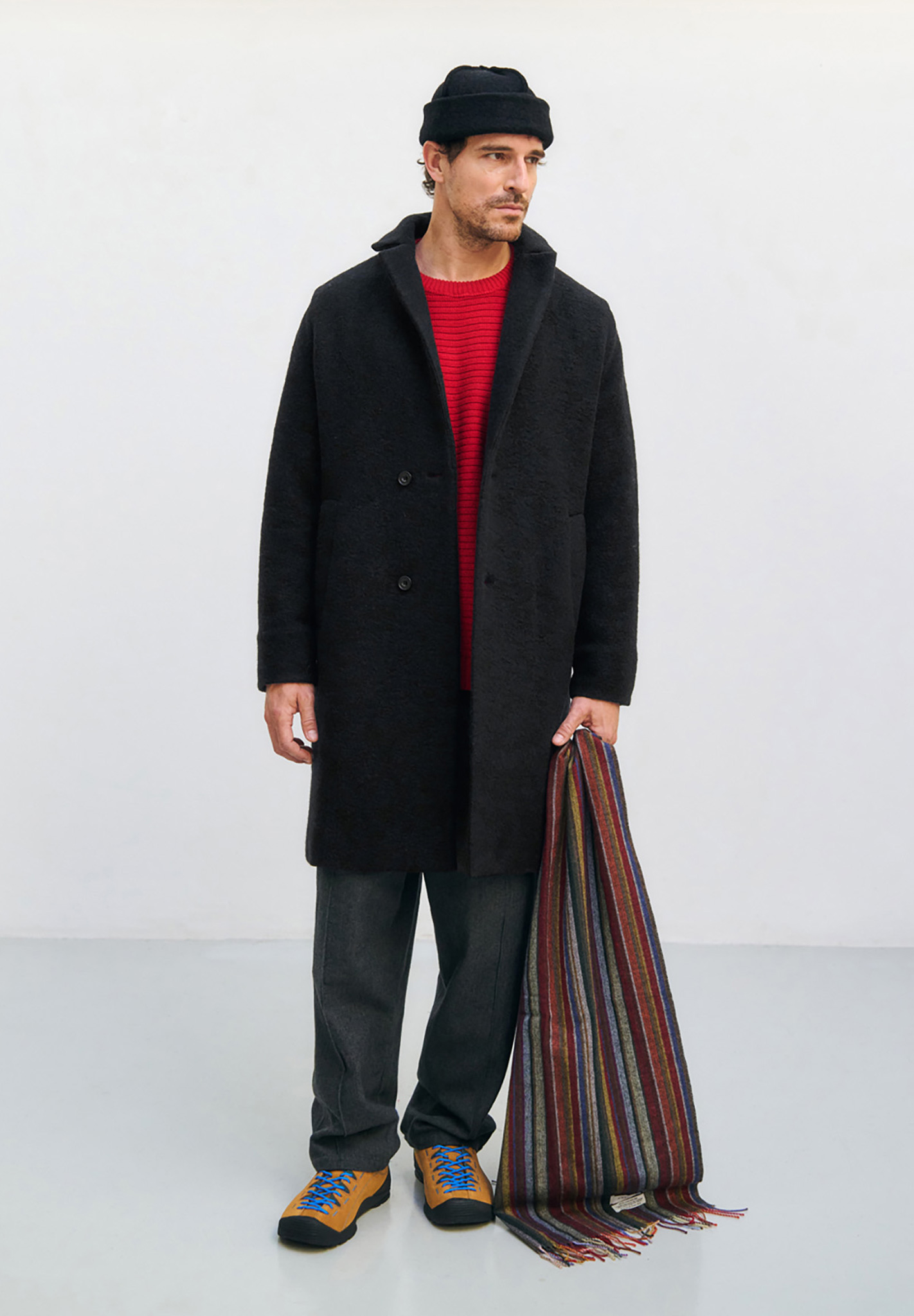 Mantel, Erwachsener, Mann, Person