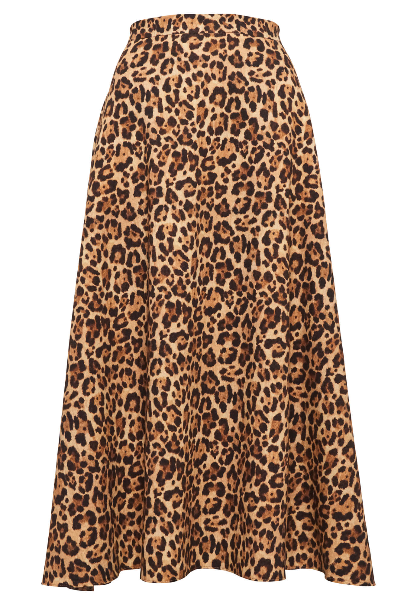 ADDITION Easy Skirt leopard XXL