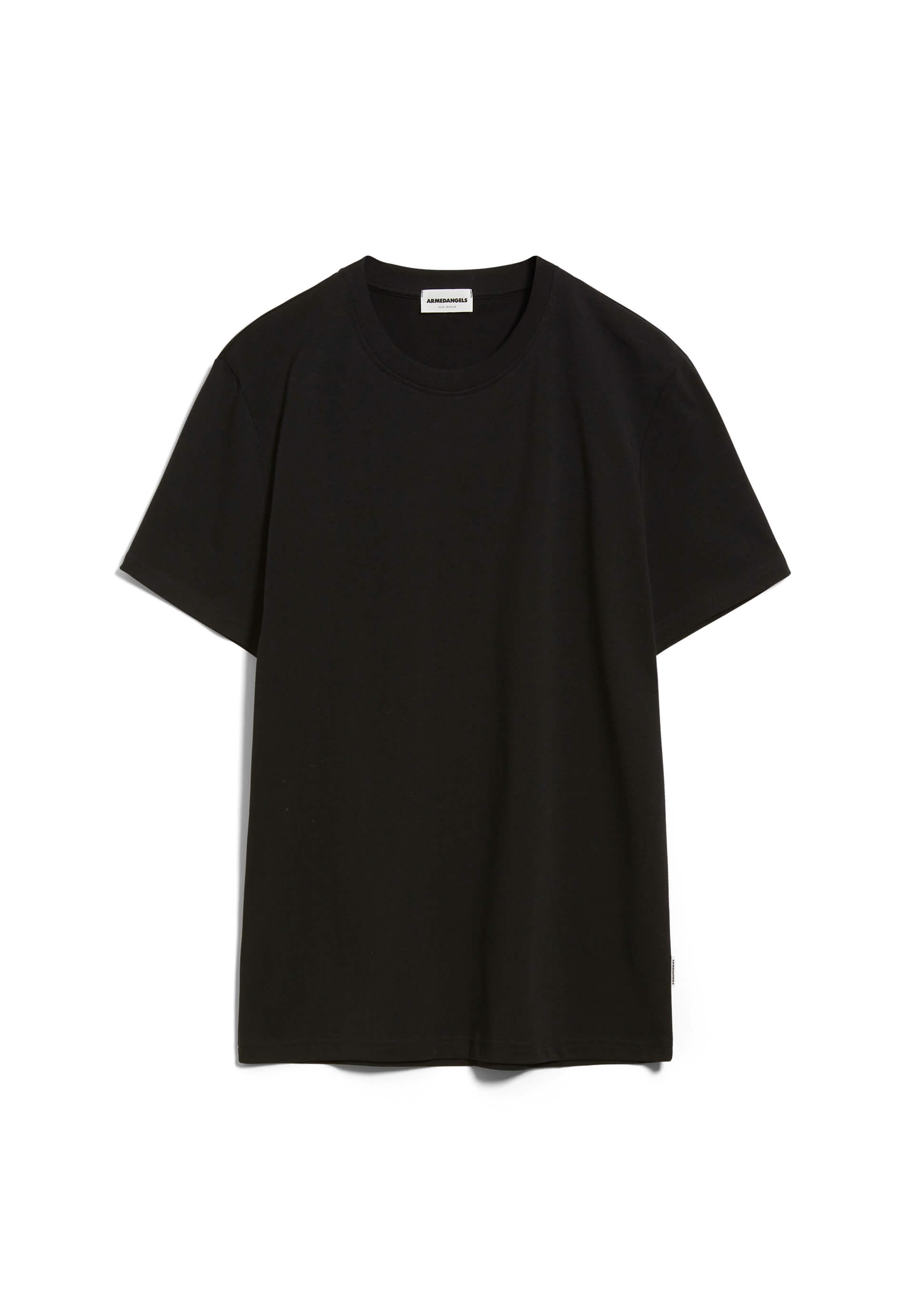 ARMEDANGELS T-Shirt Maarkos Solid black S