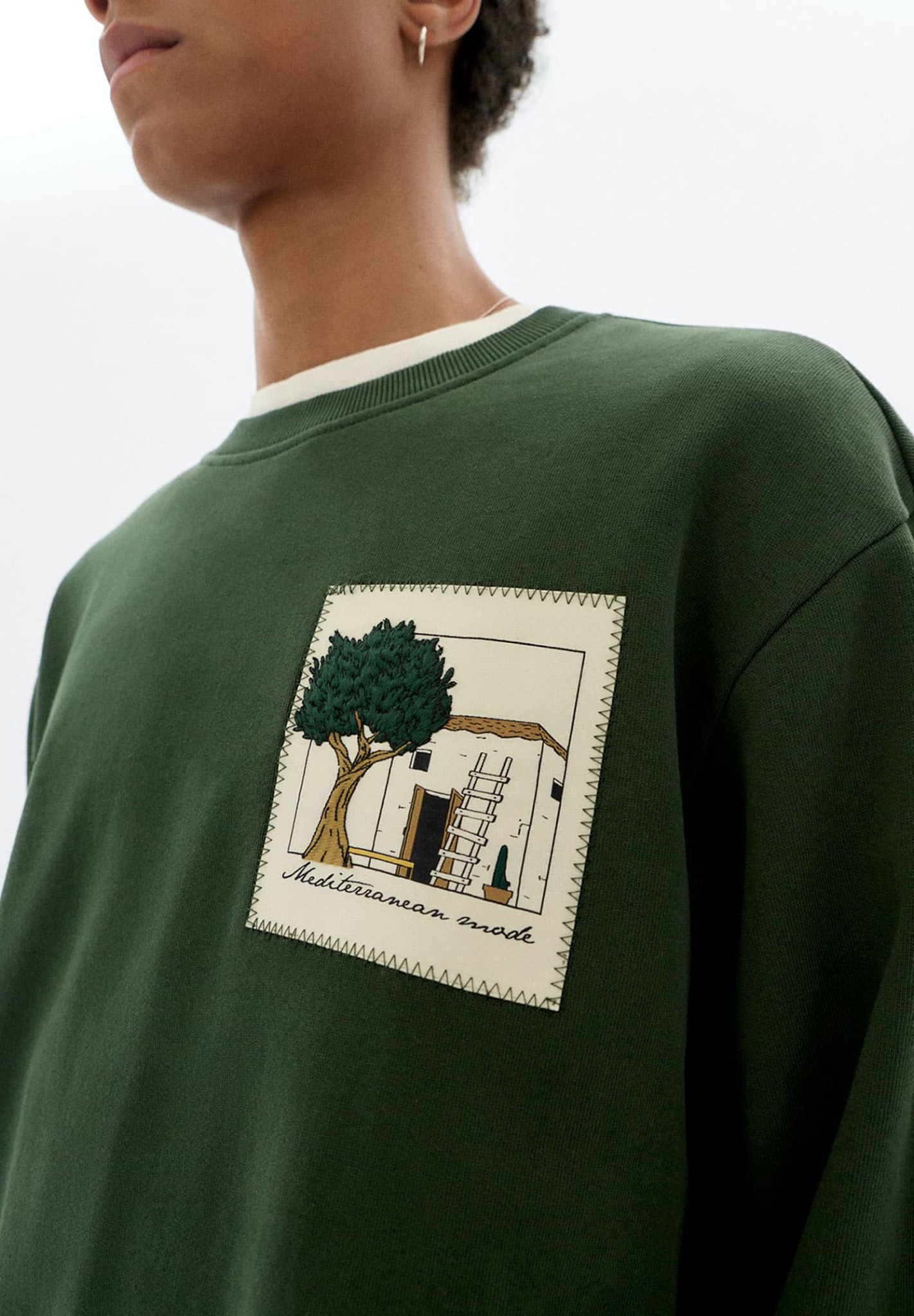 THINKING MU Sweatshirt Leon Bekleidung, T-shirt, Langarm, Ärmel, Person