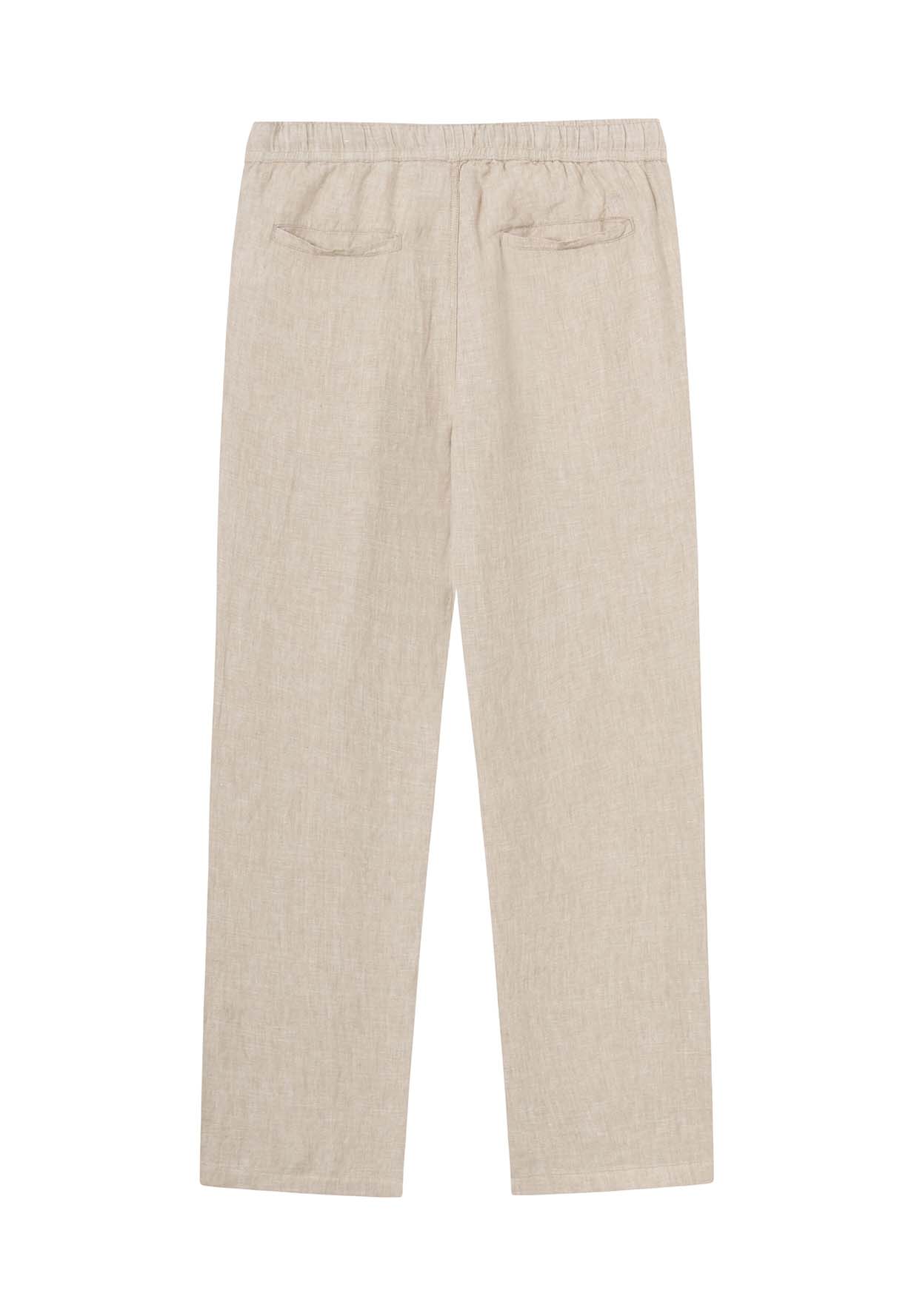 KNOWLEDGECOTTON APPAREL Loose Linen Pant light feather gray M