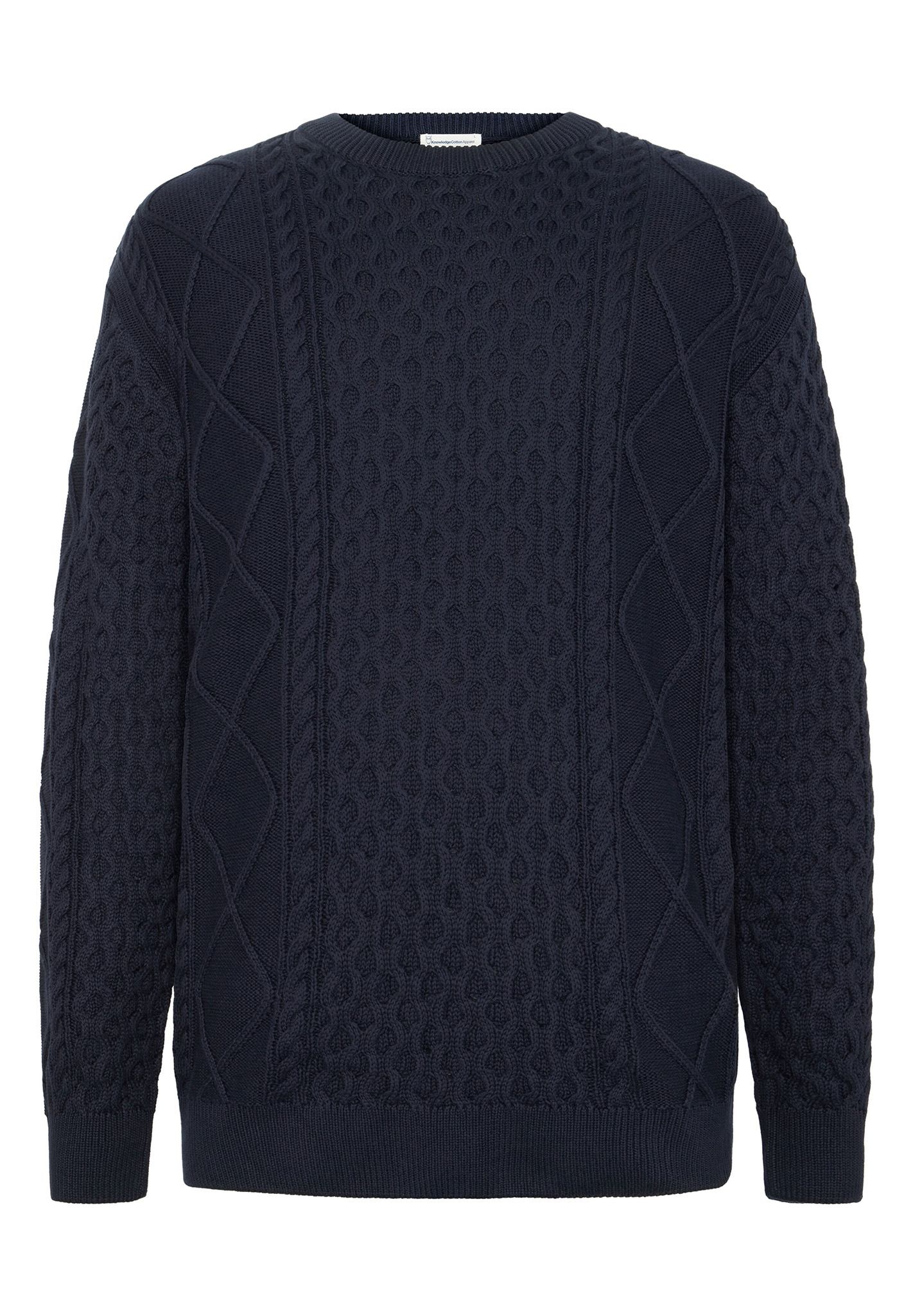 KNOWLEDGECOTTON APPAREL Organic Cotton Cable Knit Bekleidung, Strickwaren, Pullover, Sweatshirt