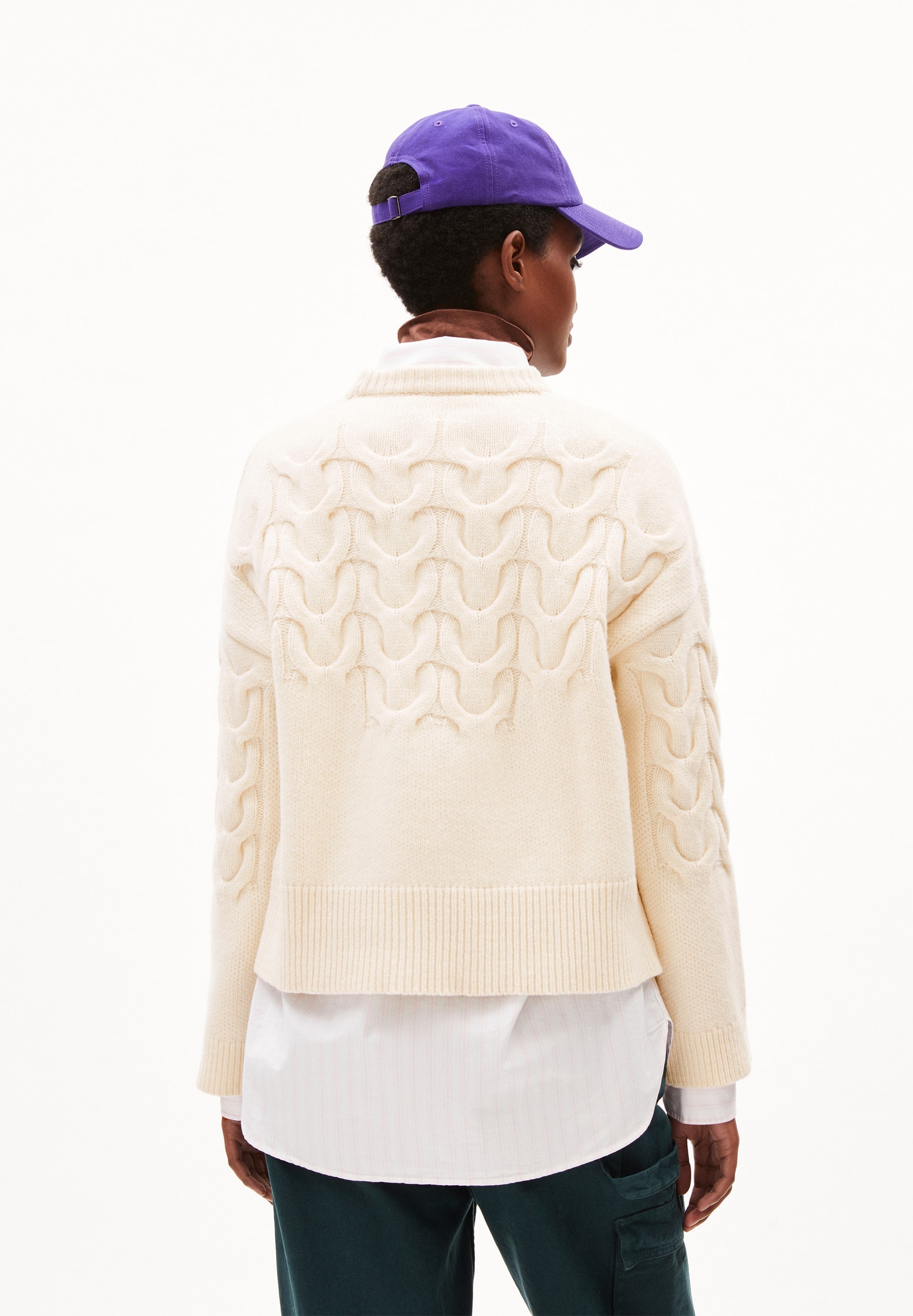 ARMEDANGELS Strickpullover Solid Brunaa Cable ARMEDANGELS Strickpullover Solid Brunaa Cable