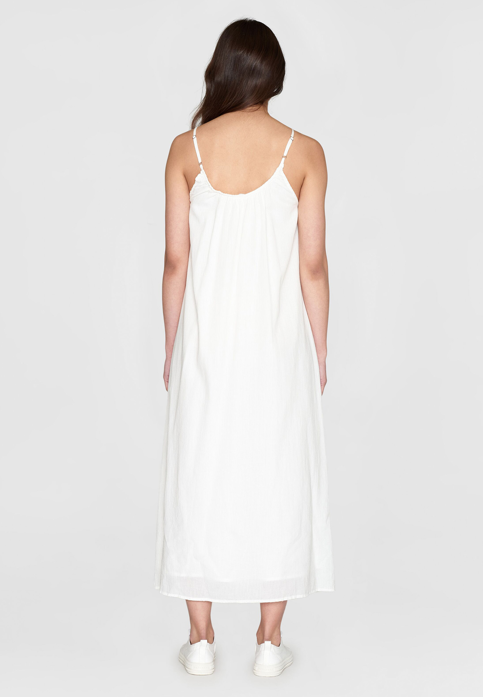 KNOWLEDGECOTTON APPAREL Strap Dress egret XL