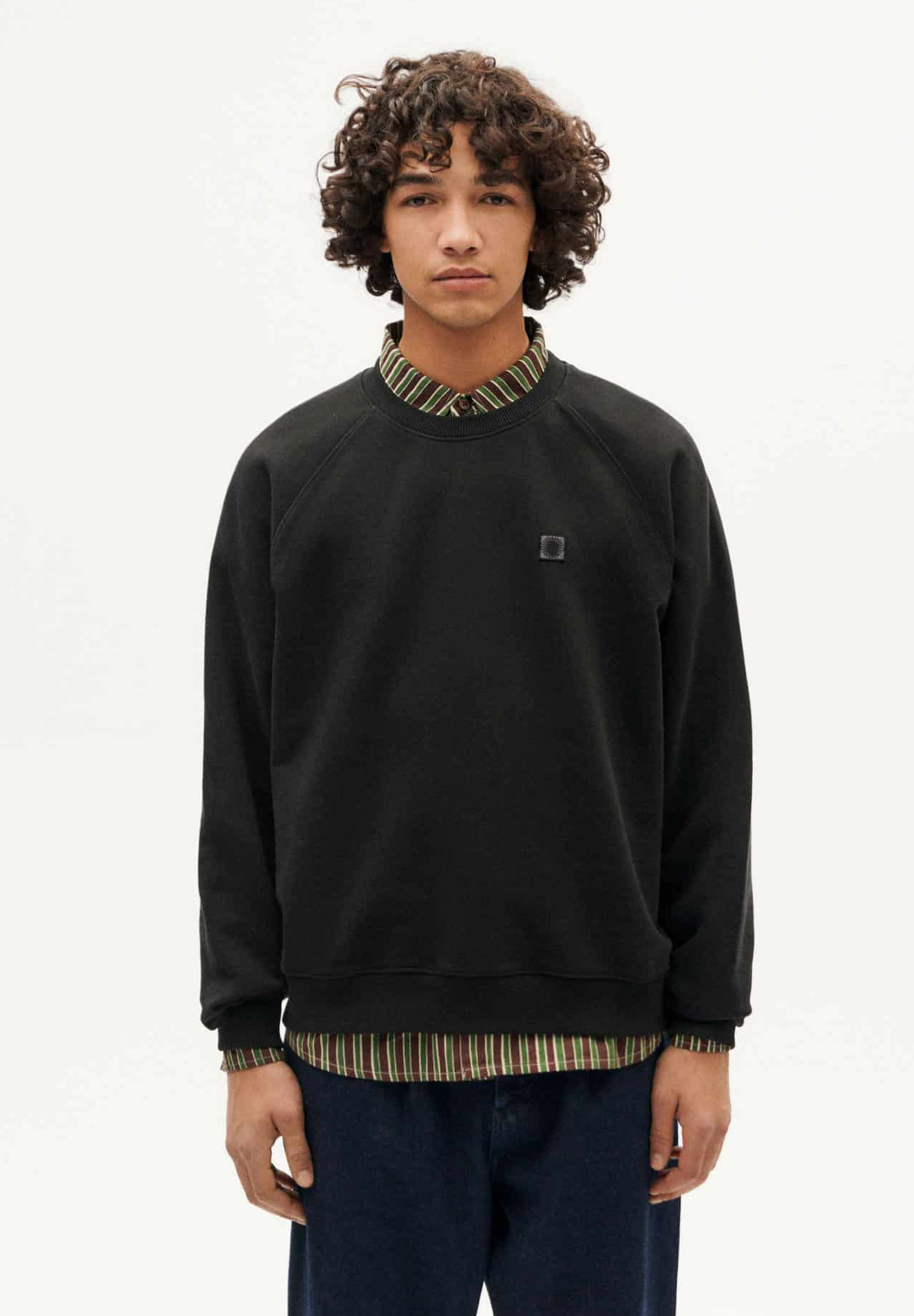 THINKING MU Sweatshirt Sol Face THINKING MU Sweatshirt Sol Face