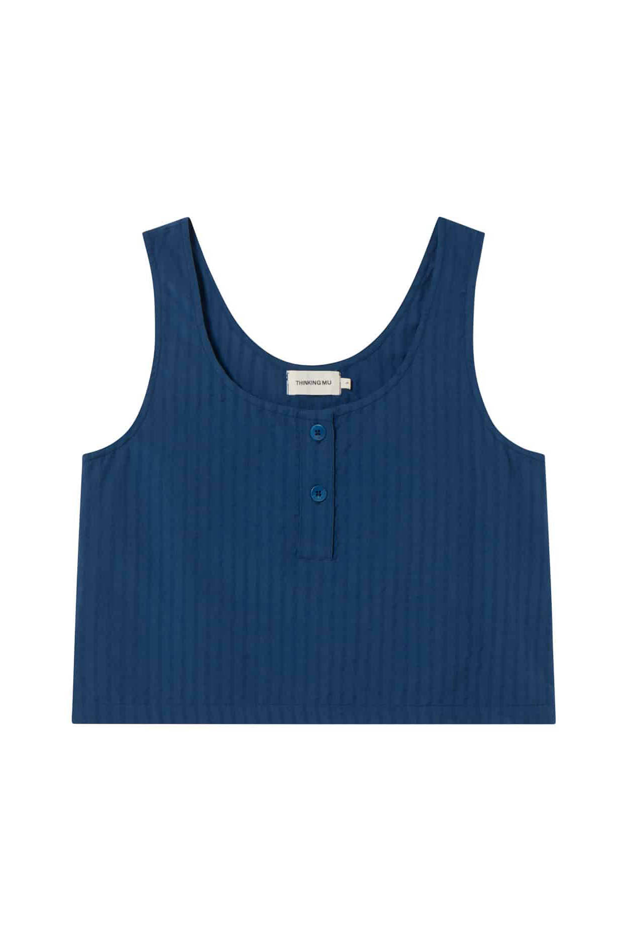 THINKING MU Top Justine Seersucker THINKING MU Top Justine Seersucker