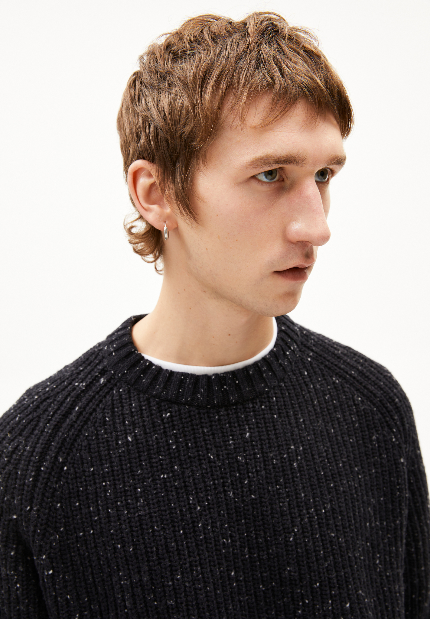 Strickwaren, Pullover, Person, Gesicht, Kopf