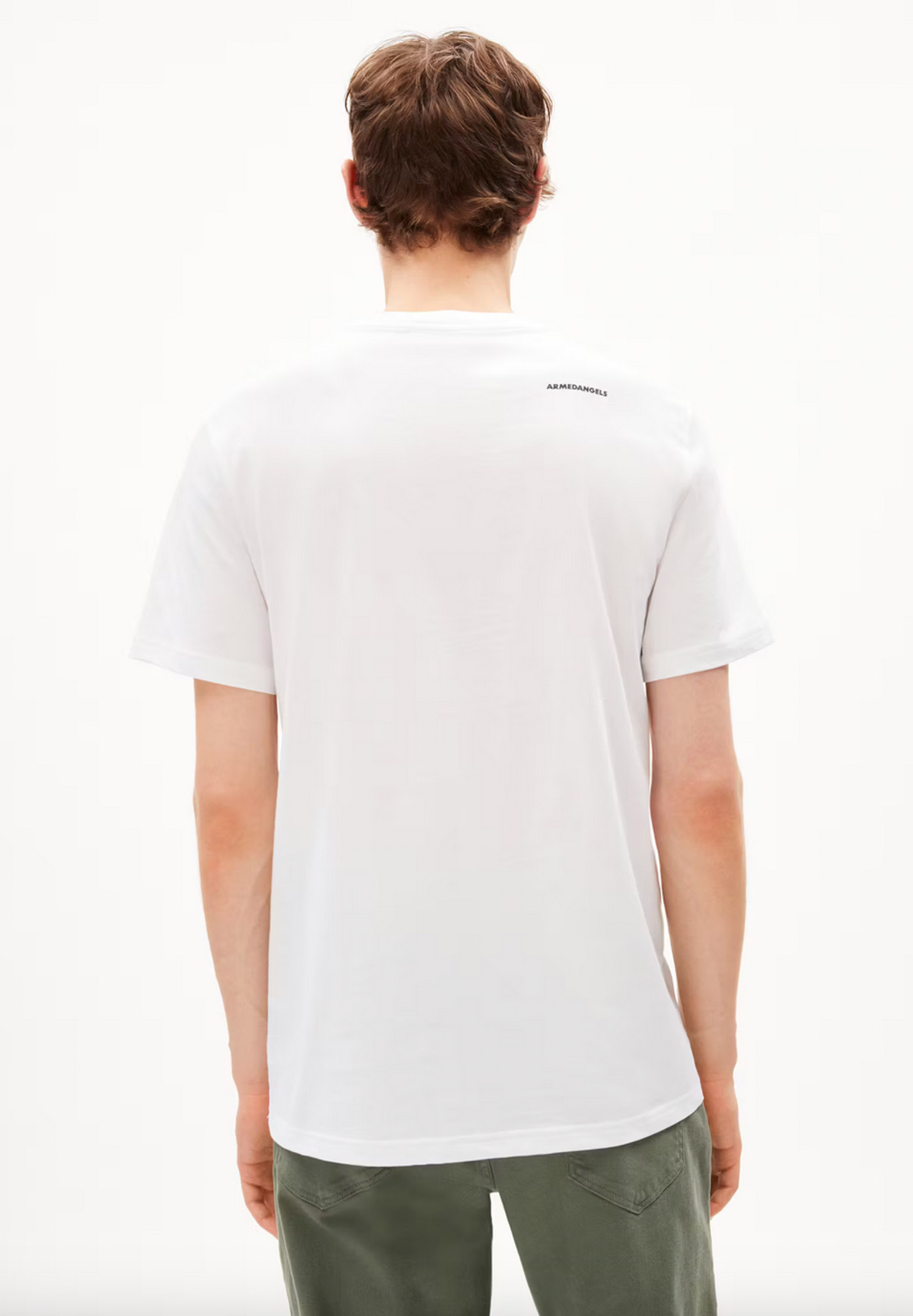 ARMEDANGELS T-Shirt Eneaas Quote white L