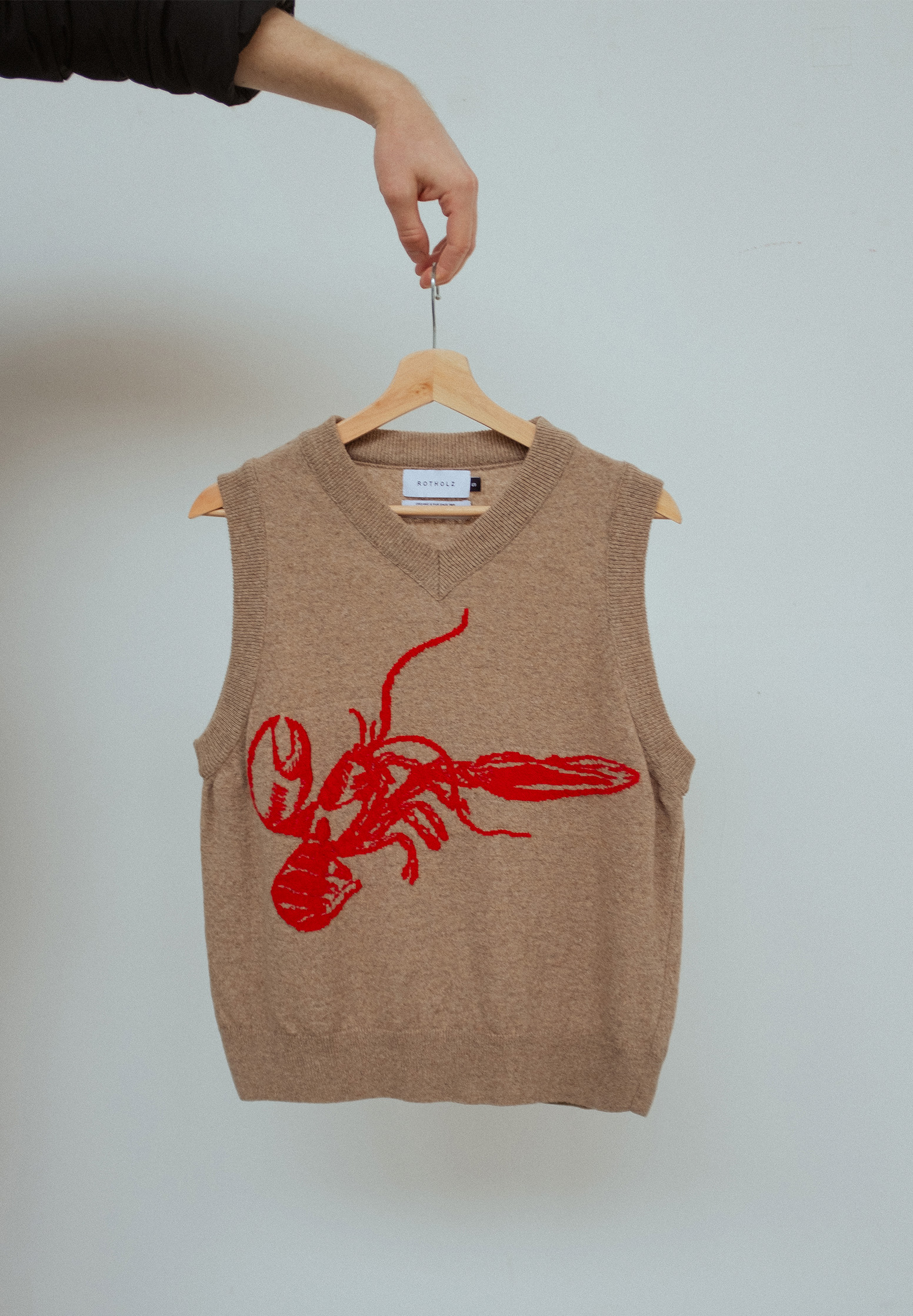 ROTHOLZ Lobster Knit Vest