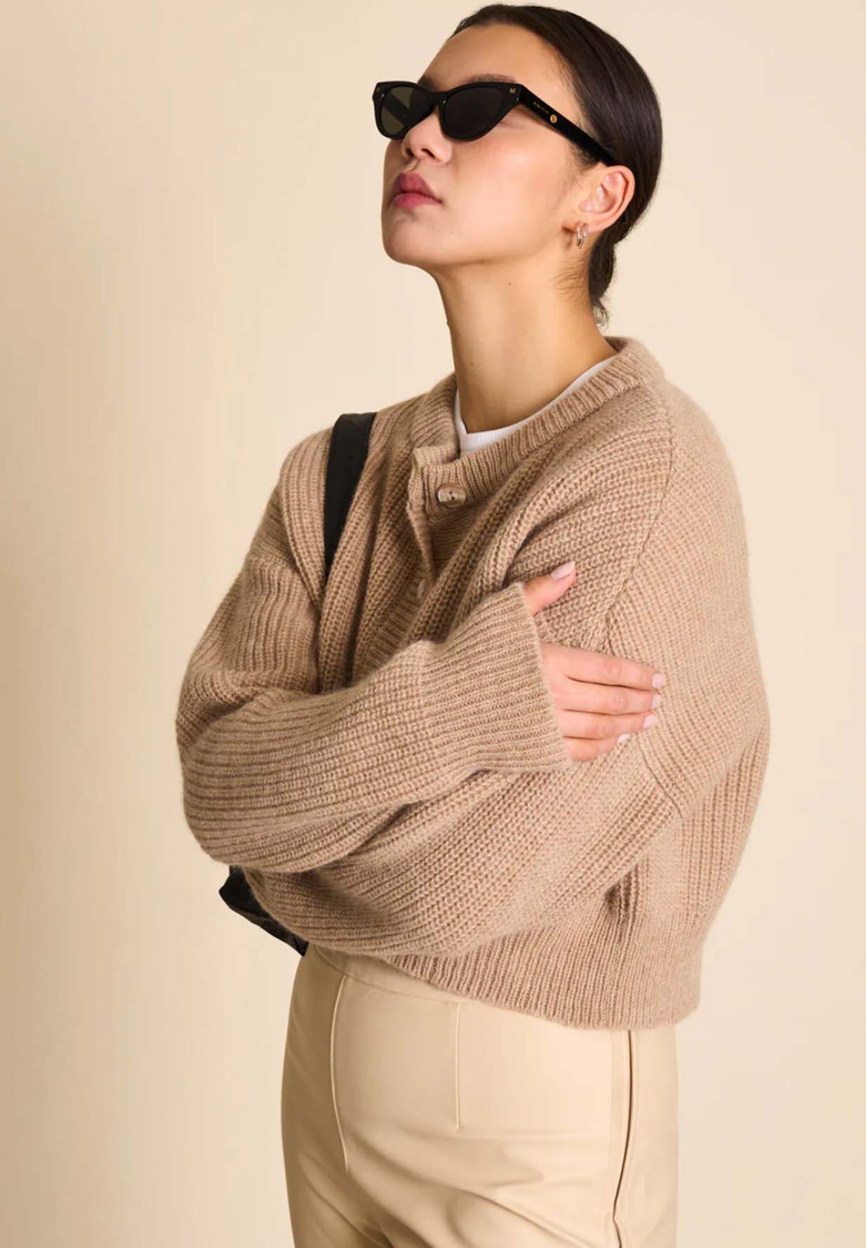 JAN 'N JUNE Knit Cardigan Beni JAN 'N JUNE Knit Cardigan Beni