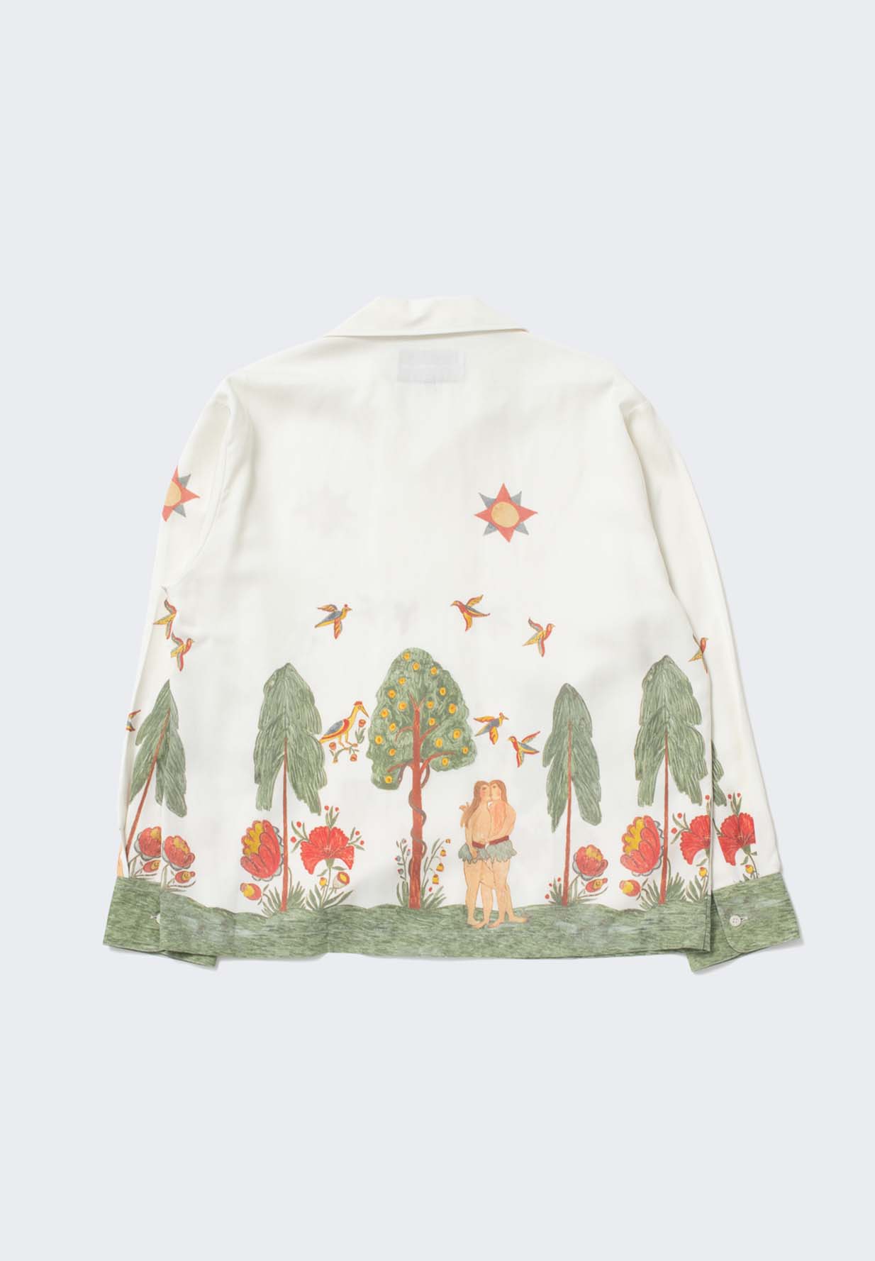 CARNE BOLLENTE Shirt Eves Garden Hemd, Mantel, Applikation, Muster, Hut