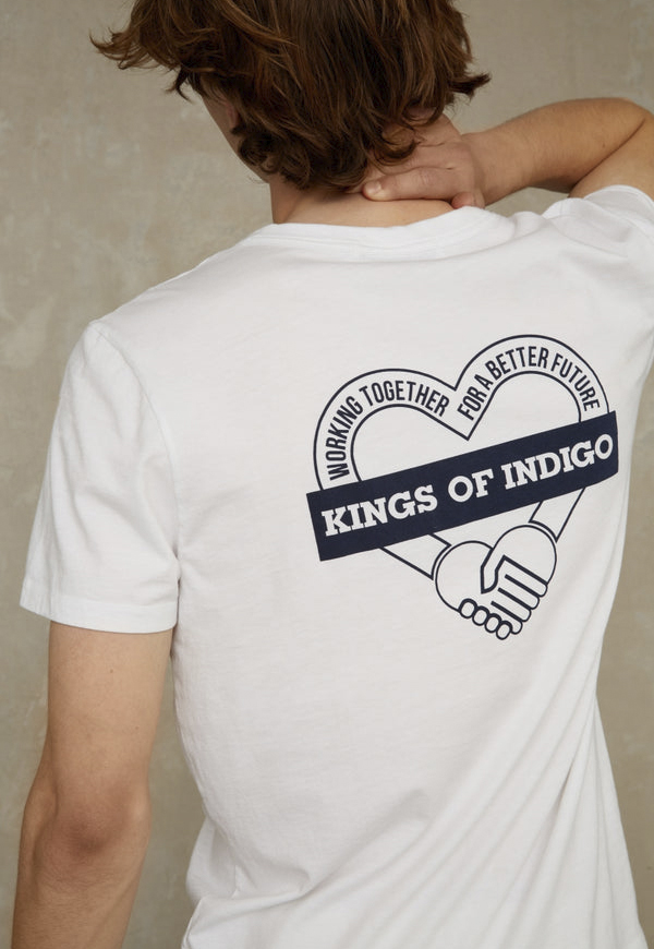 KINGS OF INDIGO DARIUS white better future XL