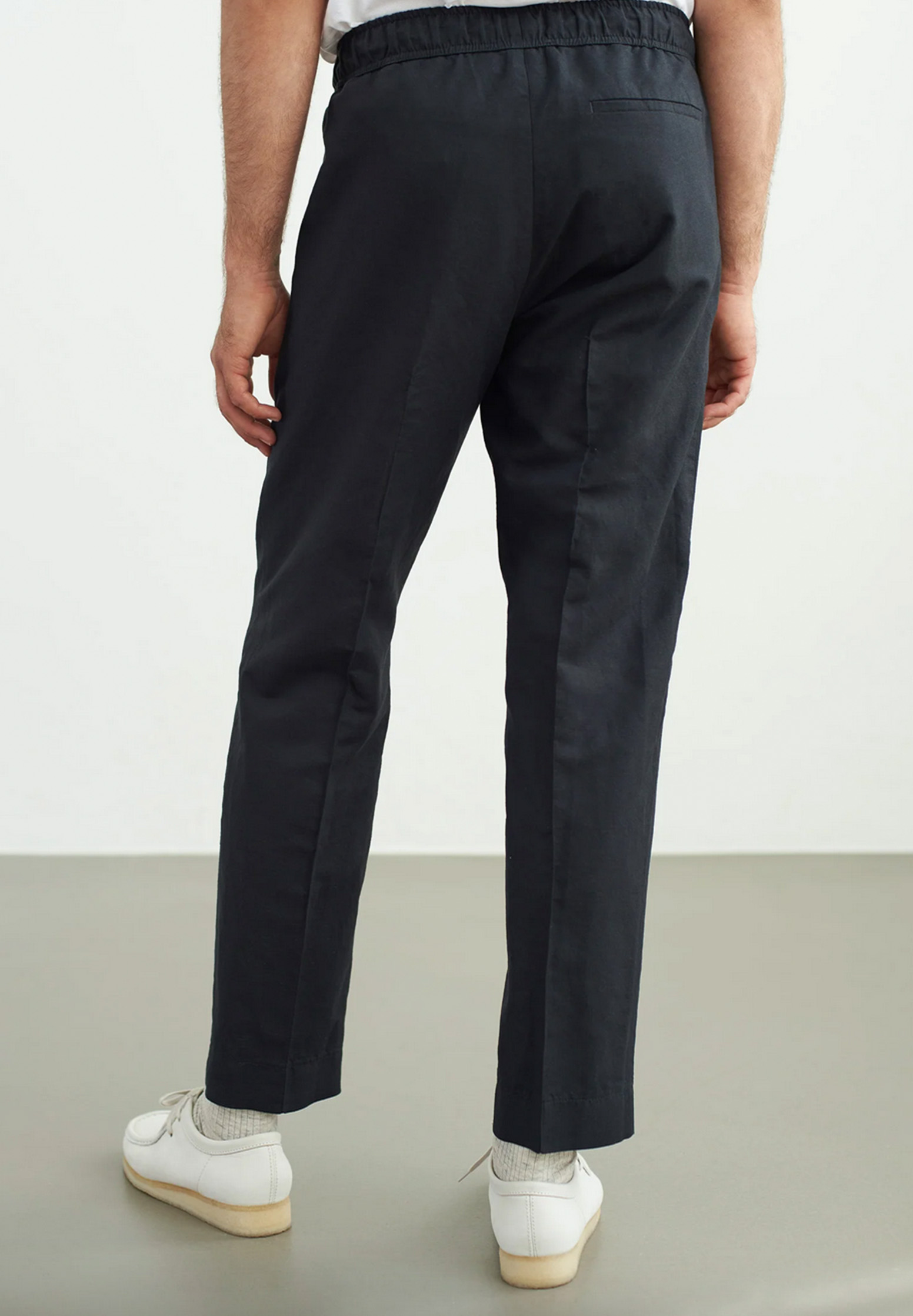 ABOUT COMPANIONS Max Trousers Linen black M
