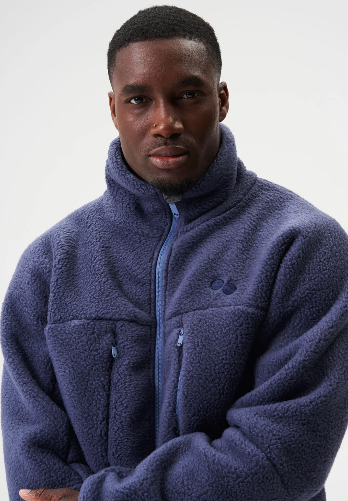 Vlies, Mantel, Jacke, Mann, Person