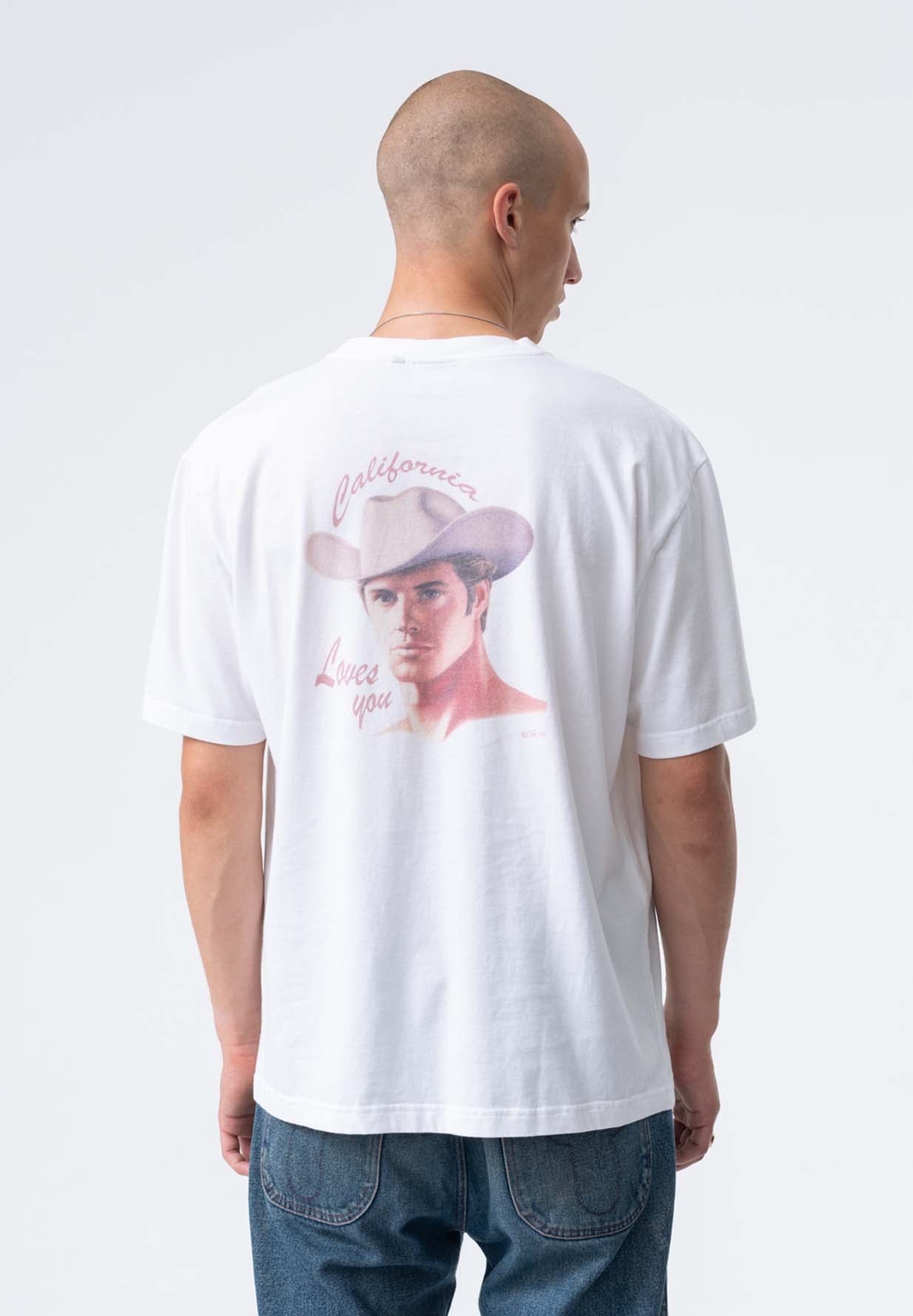 CARNE BOLLENTE T-shirt Midnight Cowboys white L