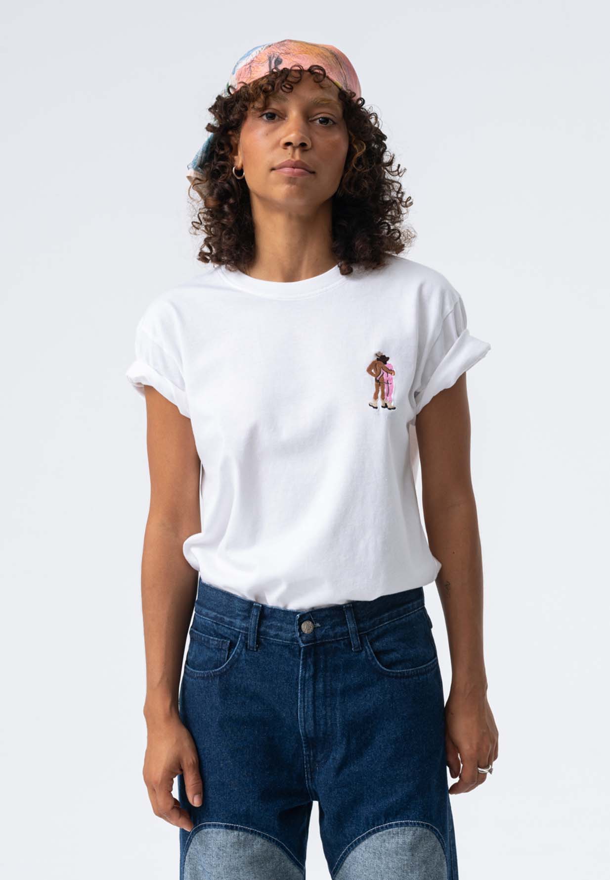 CARNE BOLLENTE T-shirt Midnight Cowboys white CARNE BOLLENTE T-shirt Midnight Cowboys white