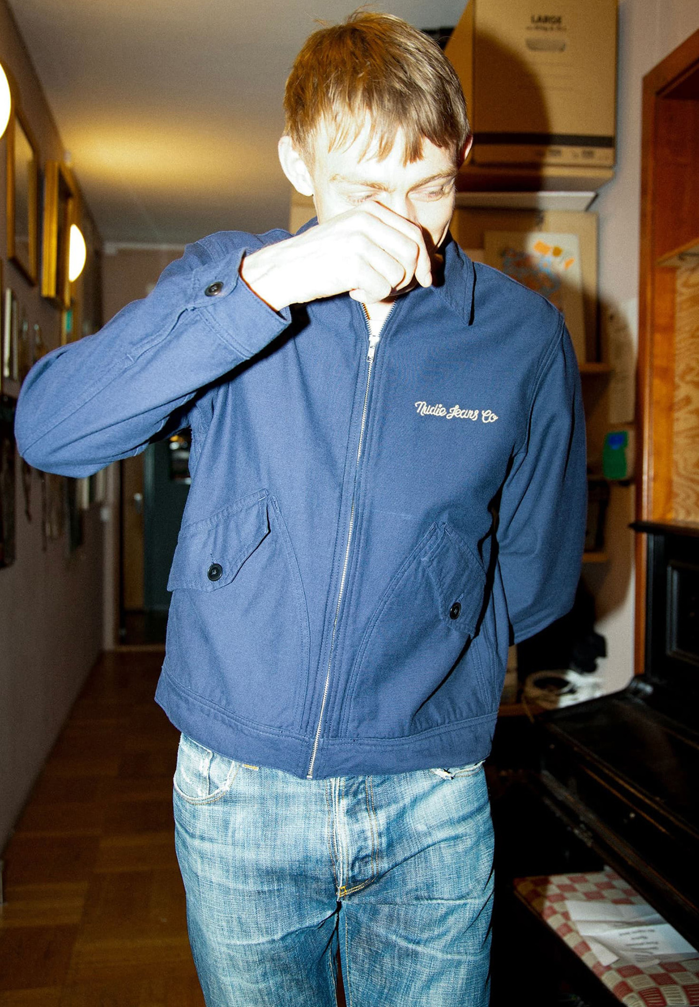 jacke, revers, reißverschluss, taillenweite, jeans