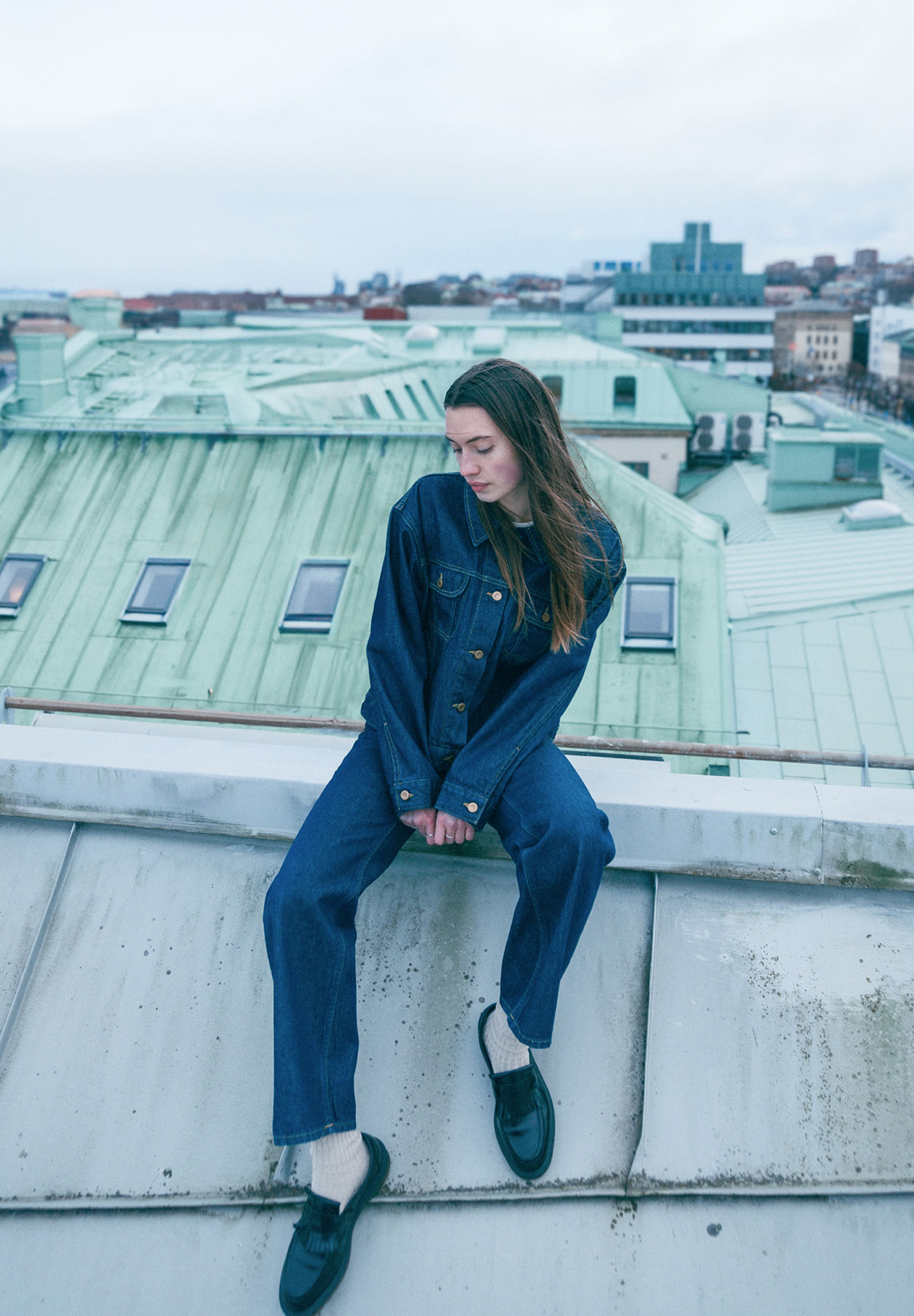 Hosen, Jeans, Mädchen, Person, Jugendlich