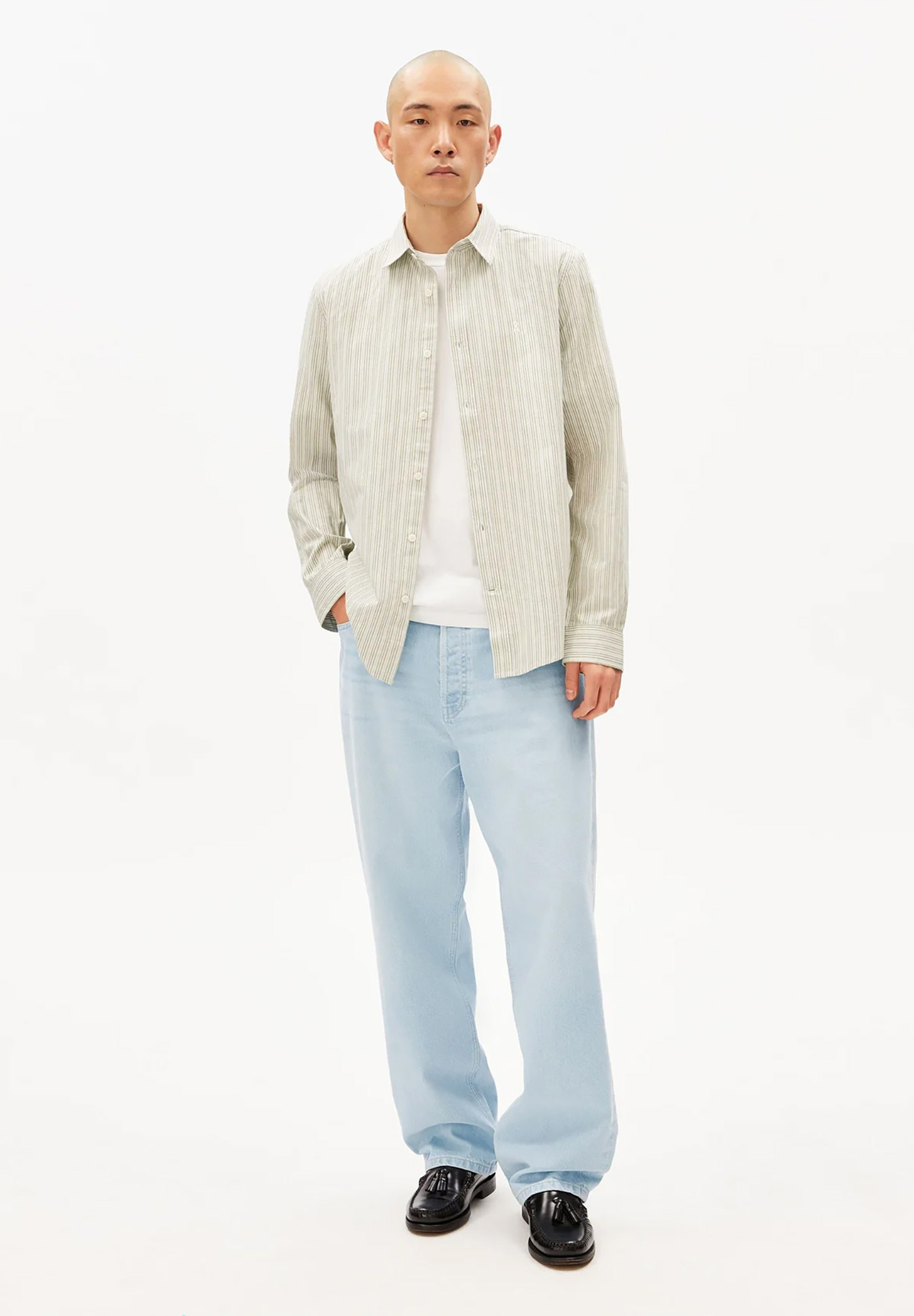 Person, Stehend, Hosen, Hemd, Mann