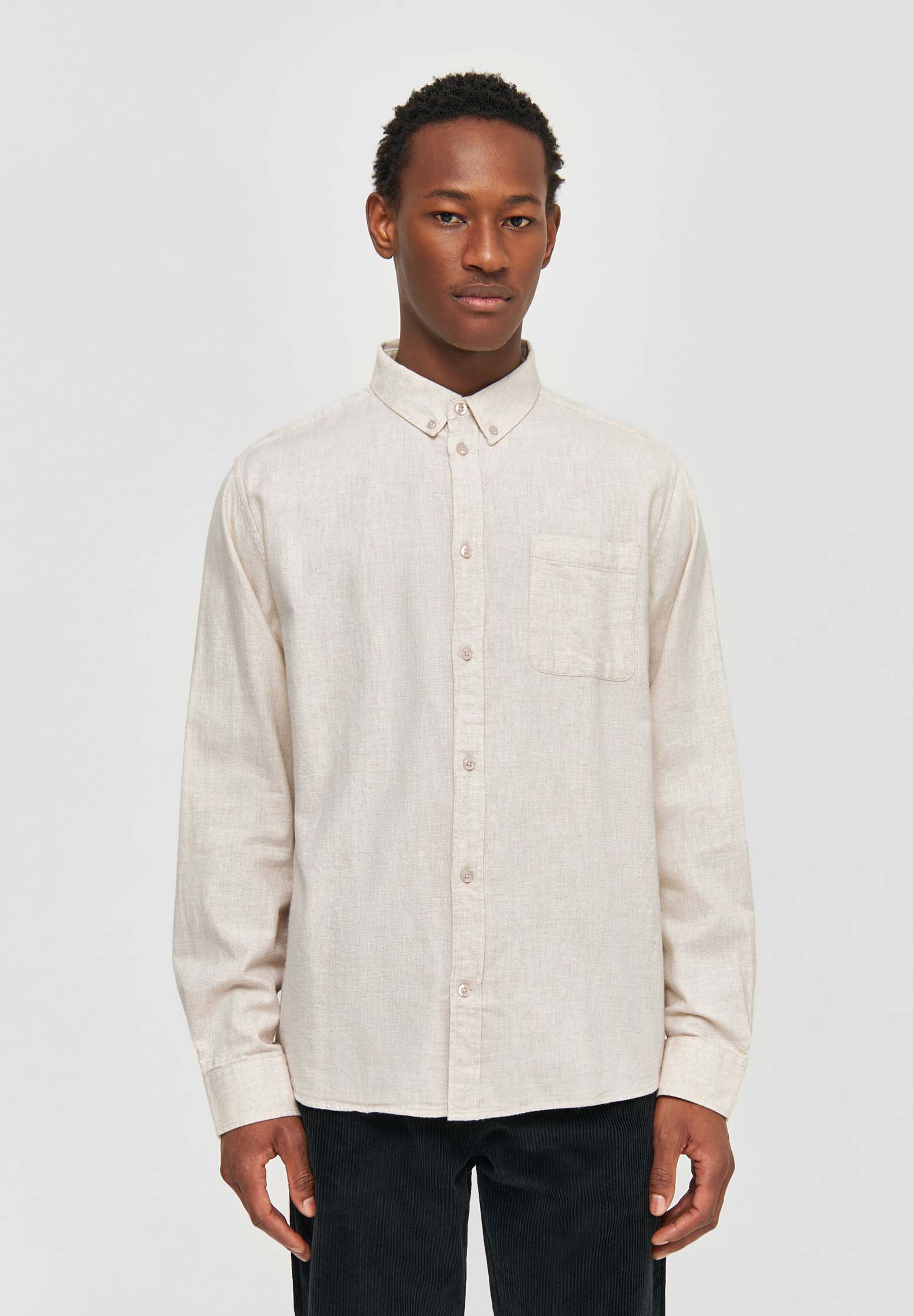 KNOWLEDGECOTTON APPAREL Regular Fit Flannel Shirt KNOWLEDGECOTTON APPAREL Regular Fit Flannel Shirt