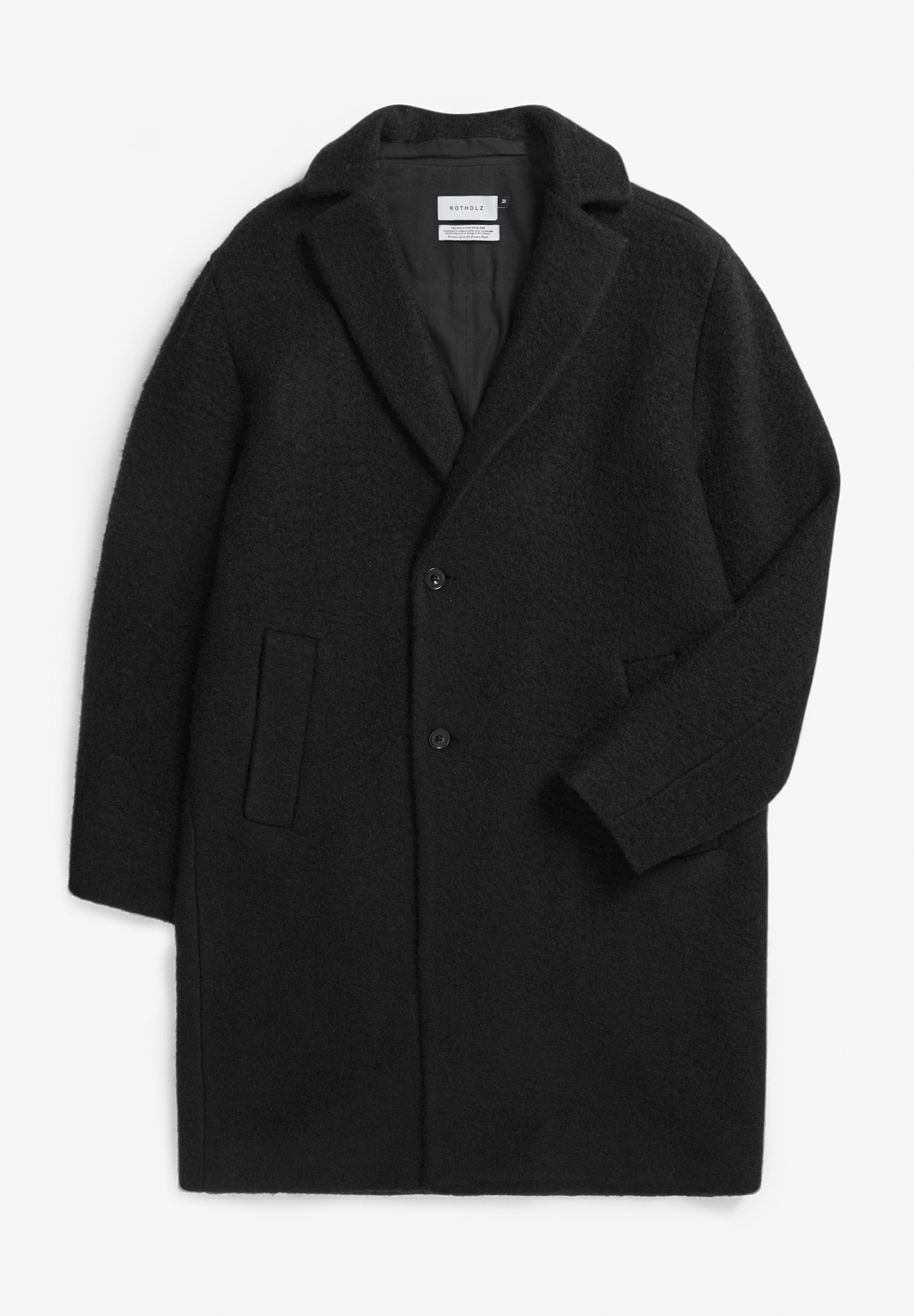 ROTHOLZ Wool Formal Overcoat