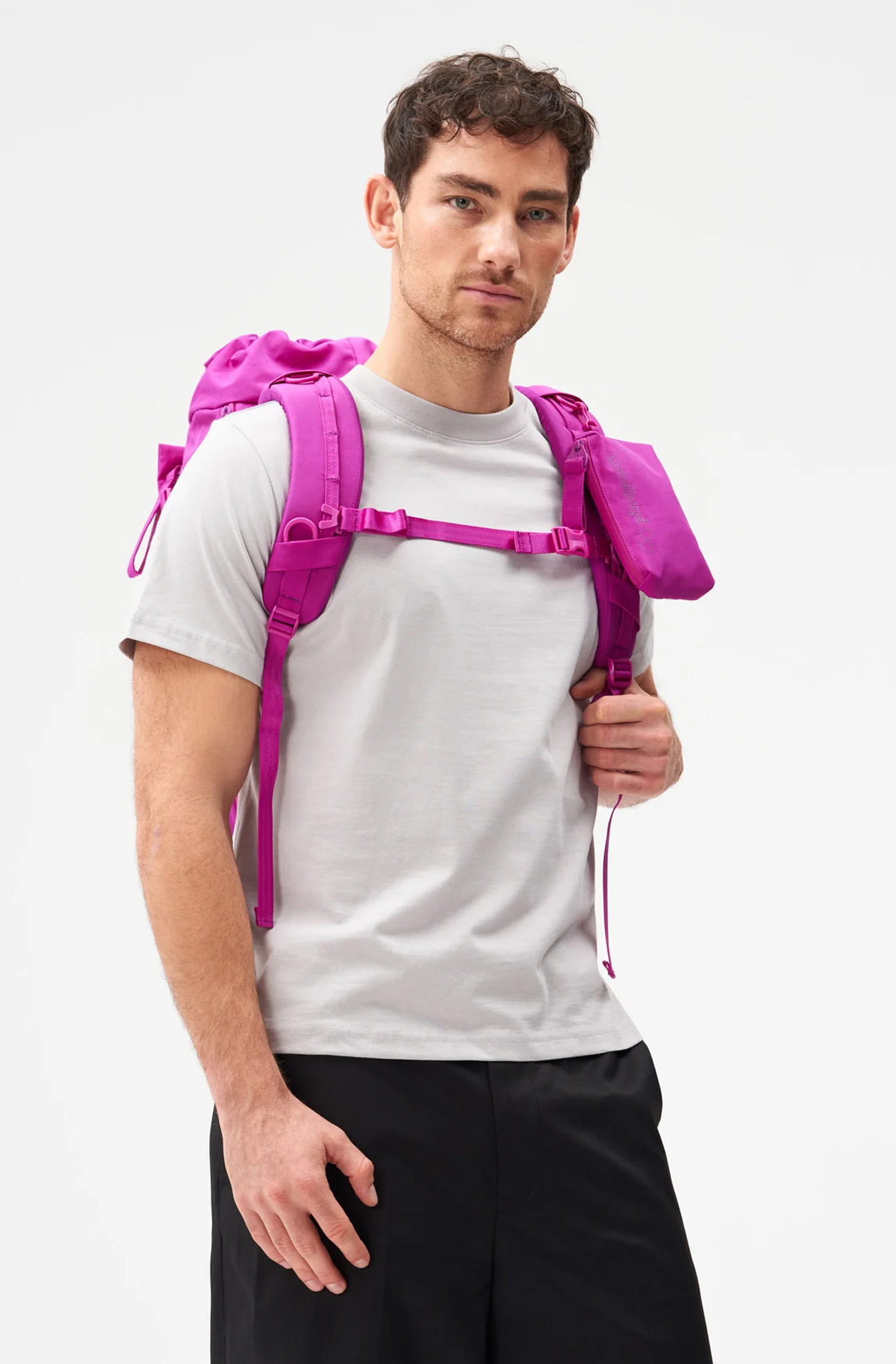 Tasche, Rucksack, Person