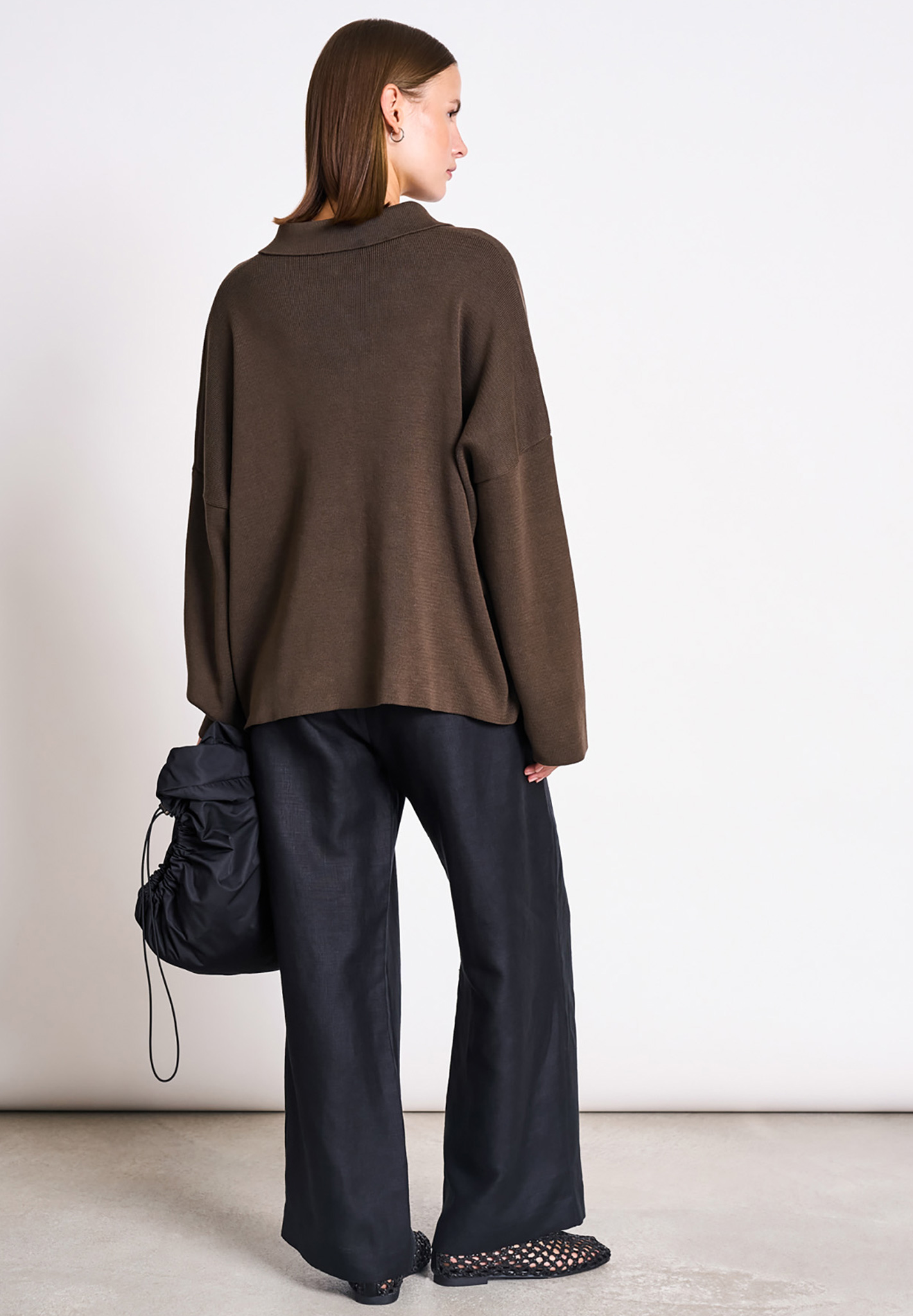 Langarm, Hosen, Mantel, Person, Frau