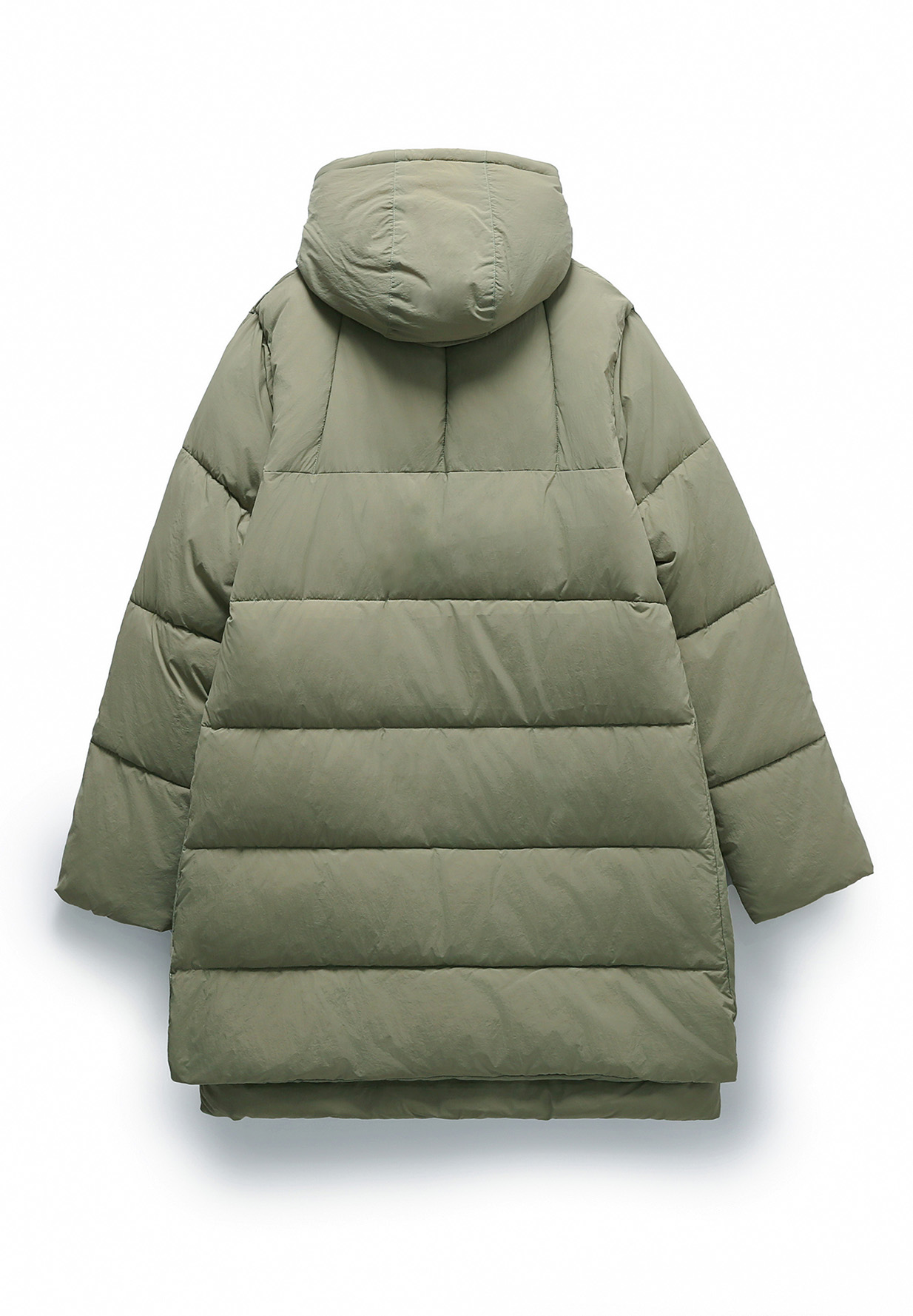 EMBASSY OF BRICKS AND LOGS Fargo Puffer Jacket pale olive M