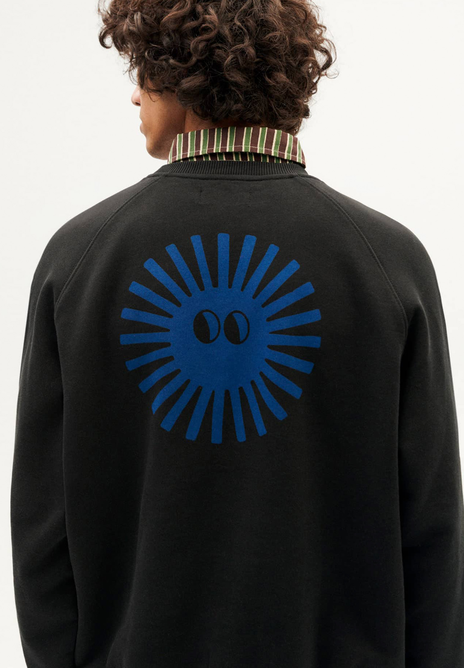 THINKING MU Sweatshirt Sol Face THINKING MU Sweatshirt Sol Face