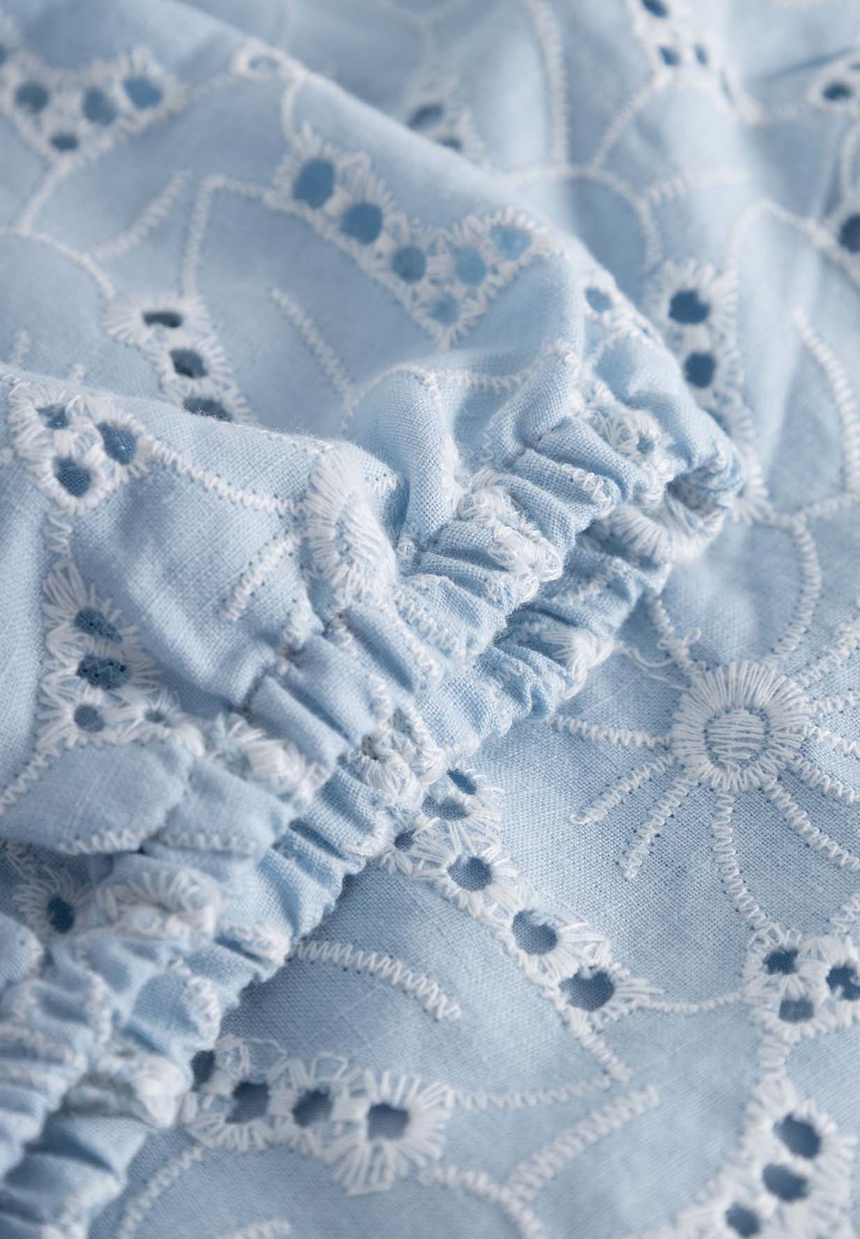 KNOWLEDGECOTTON APPAREL Bluse Lochspitze KNOWLEDGECOTTON APPAREL Bluse Lochspitze