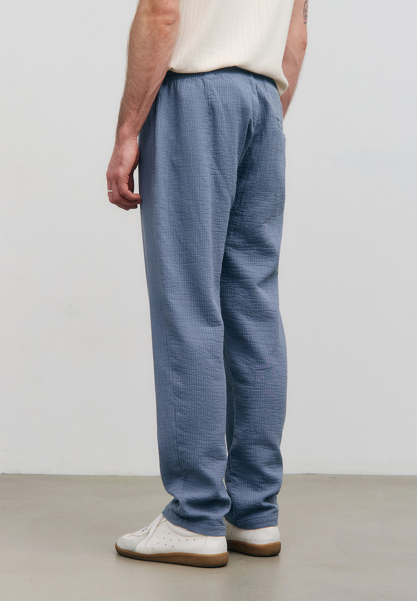 Hose, Loungepants, Herren, Grau, Textur