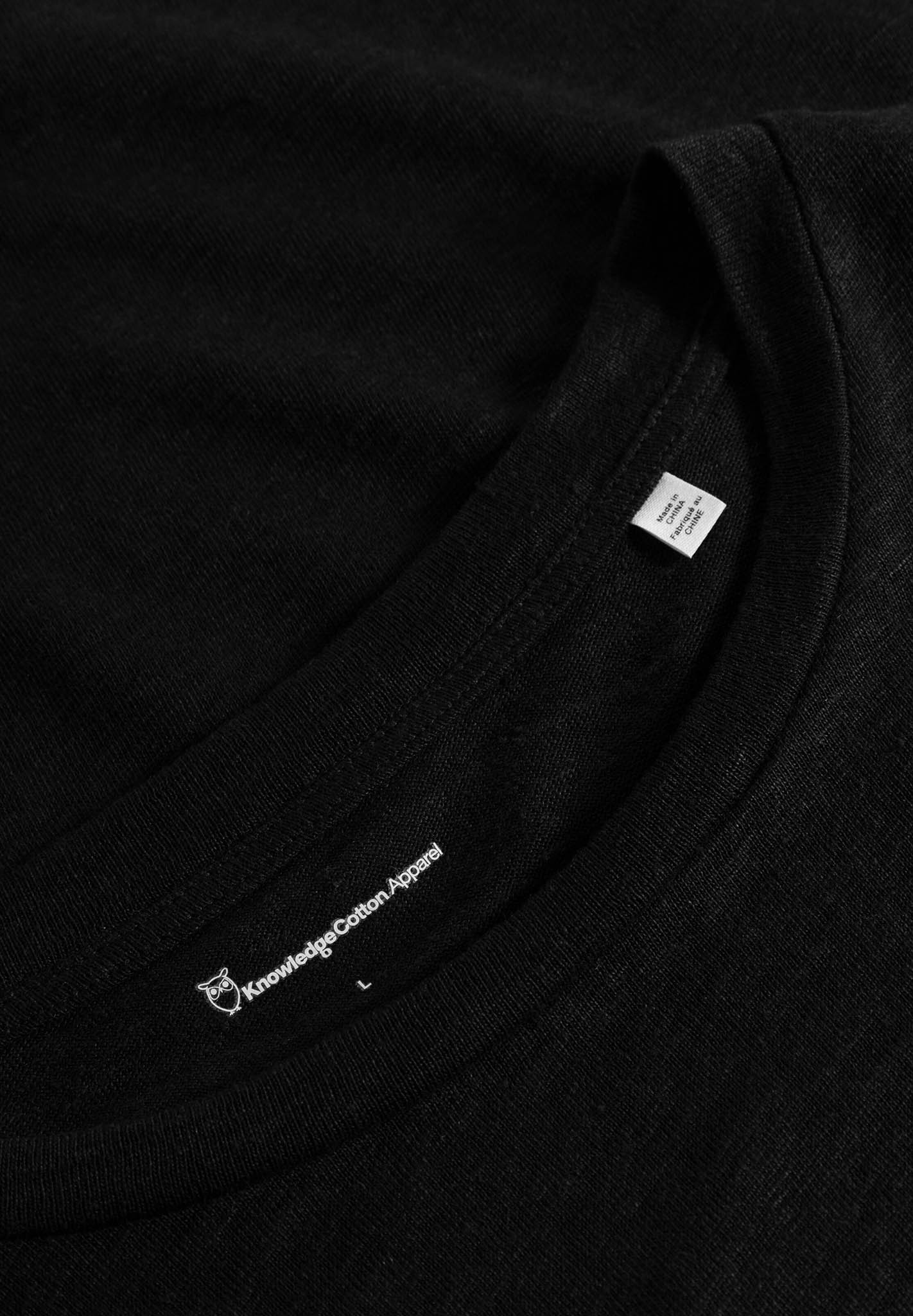 KNOWLEDGECOTTON APPAREL Linen T-Shirt