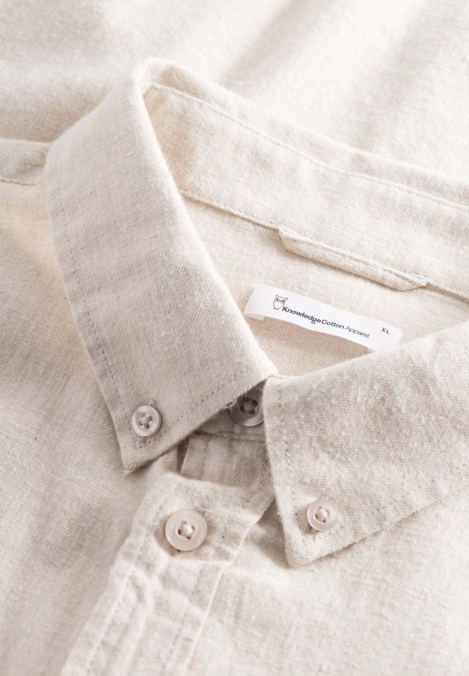 KNOWLEDGECOTTON APPAREL Regular Fit Flannel Shirt KNOWLEDGECOTTON APPAREL Regular Fit Flannel Shirt