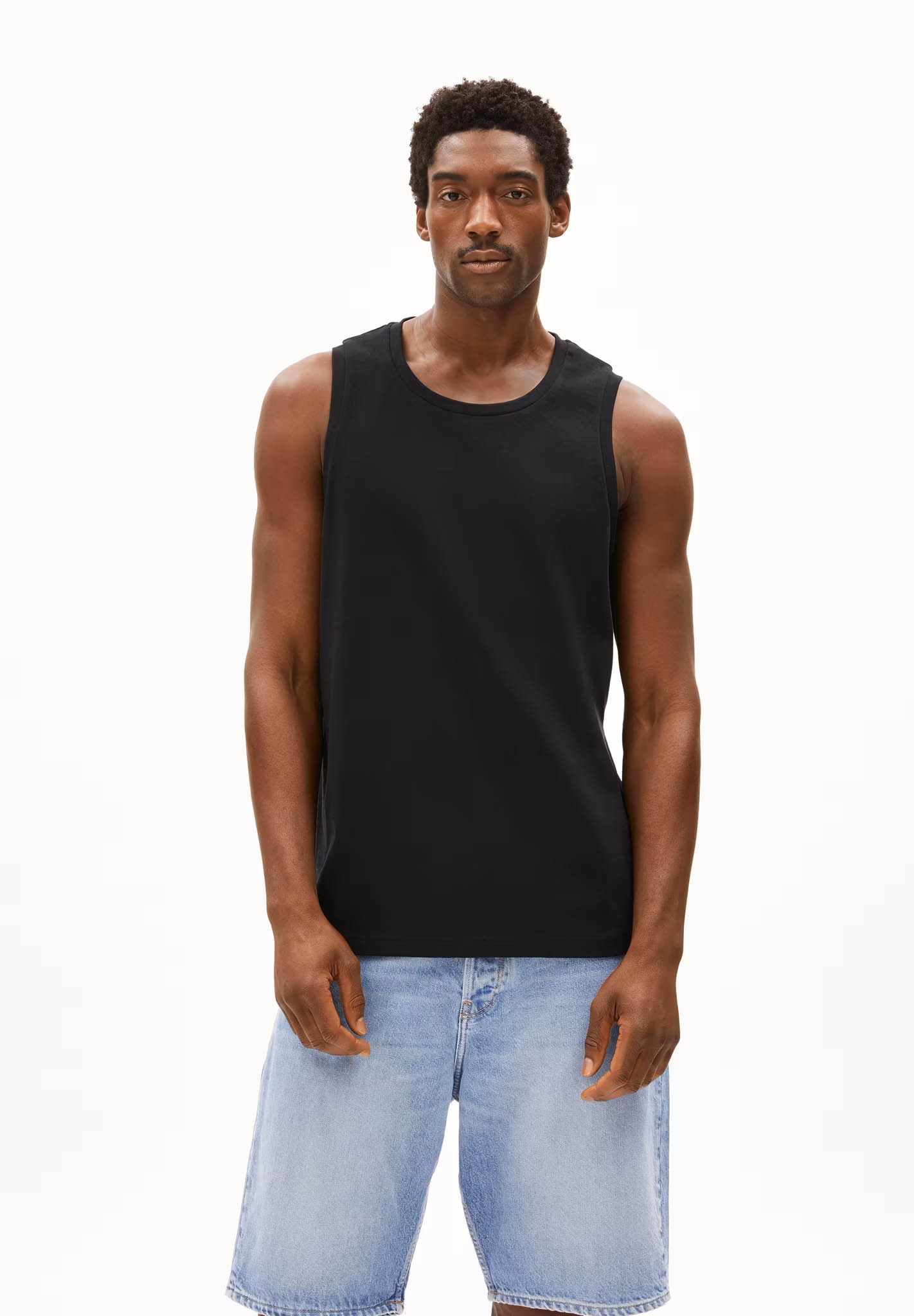 Tanktop, Erwachsener, Männlich, Mann, Person