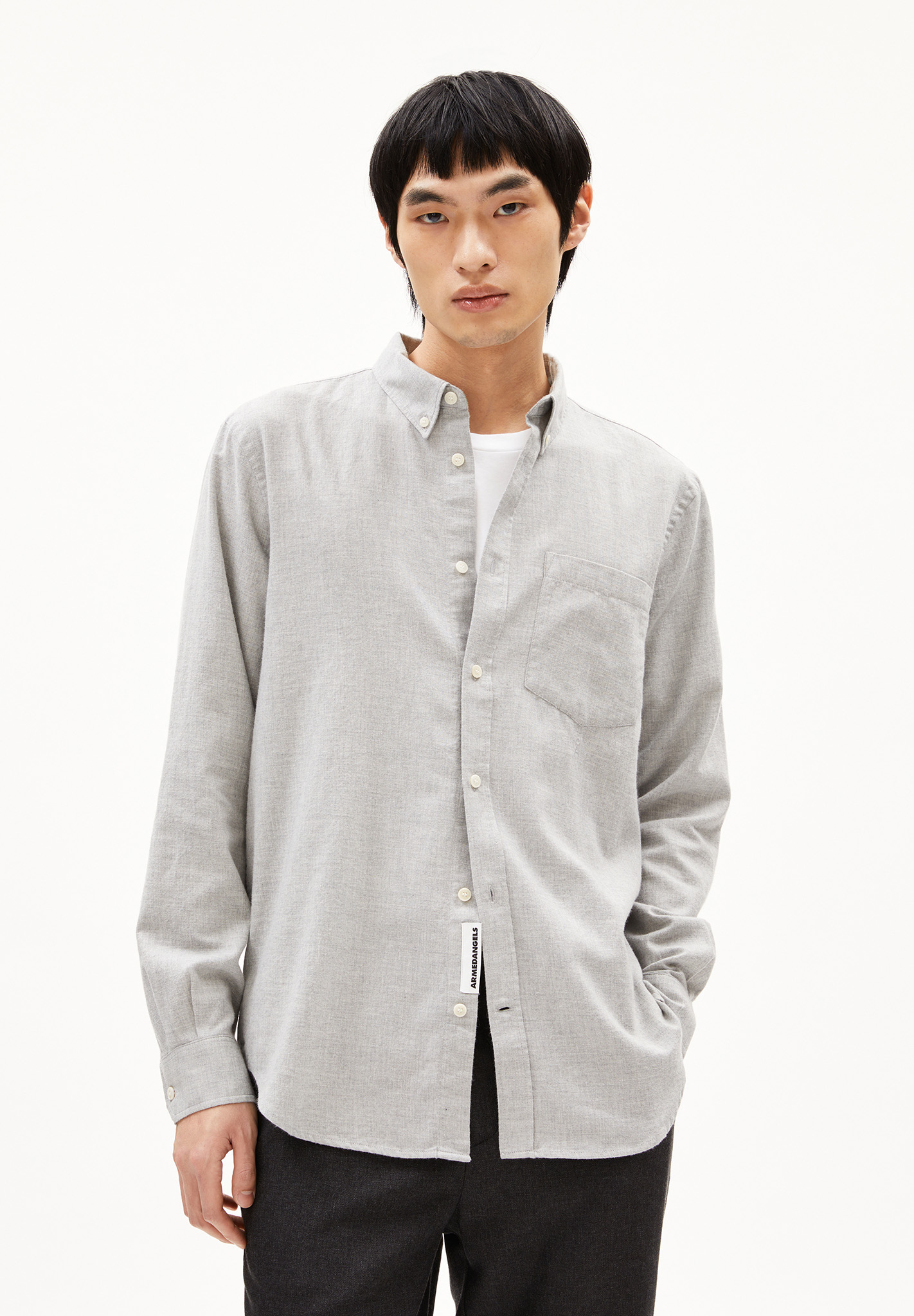 Hemd, Langarm, Ärmel, Leinen, Kleid, Hemd