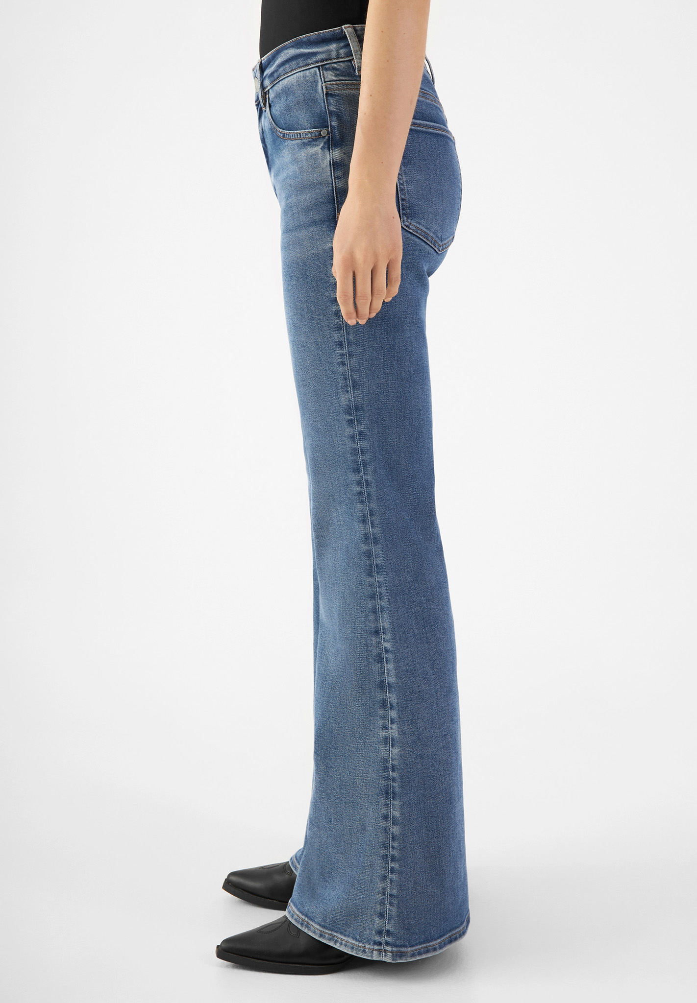 DAWN DENIM Jeans Celestial Slim Flared Bekleidung, Hosen, Jeans