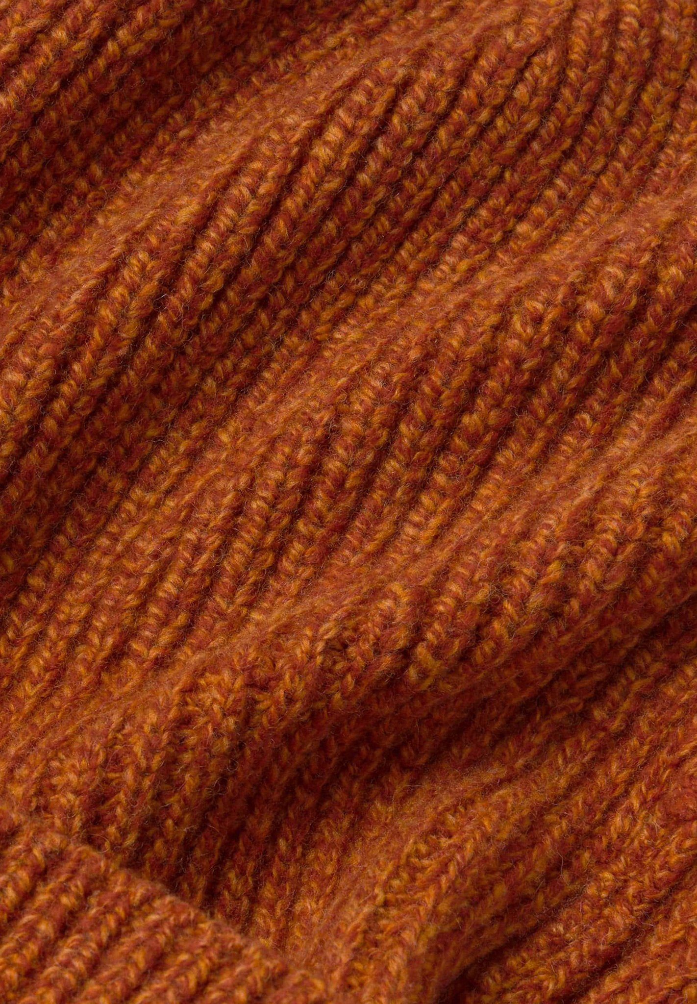 THINKING MU Beanie Ruby Textur, Wolle