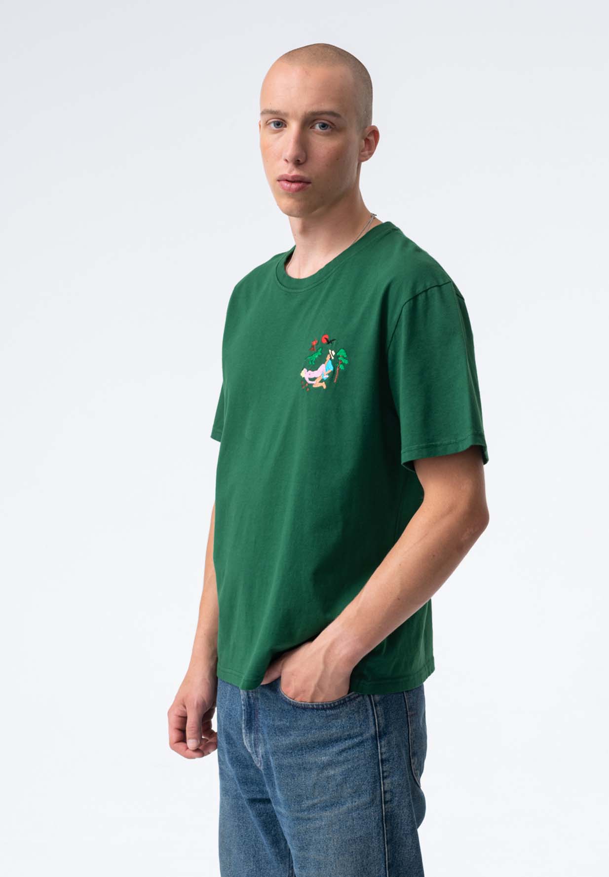 CARNE BOLLENTE T-shirt Exploring Jurassic green L