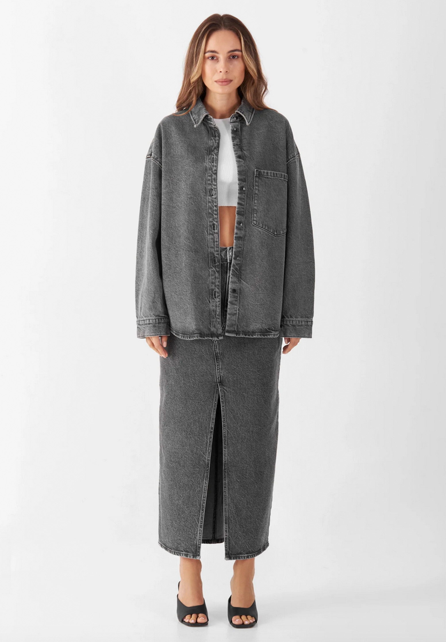 DAWN DENIM Organic Shirt Jacket Solace DAWN DENIM Organic Shirt Jacket Solace