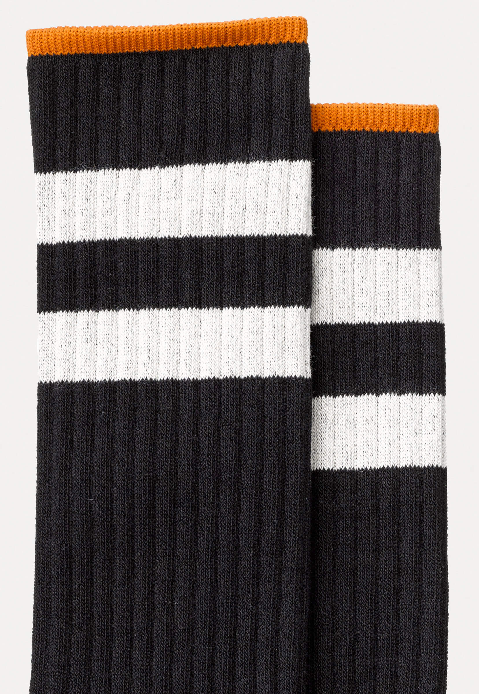 NUDIE JEANS Amundsson Sport Socks black/white One Size